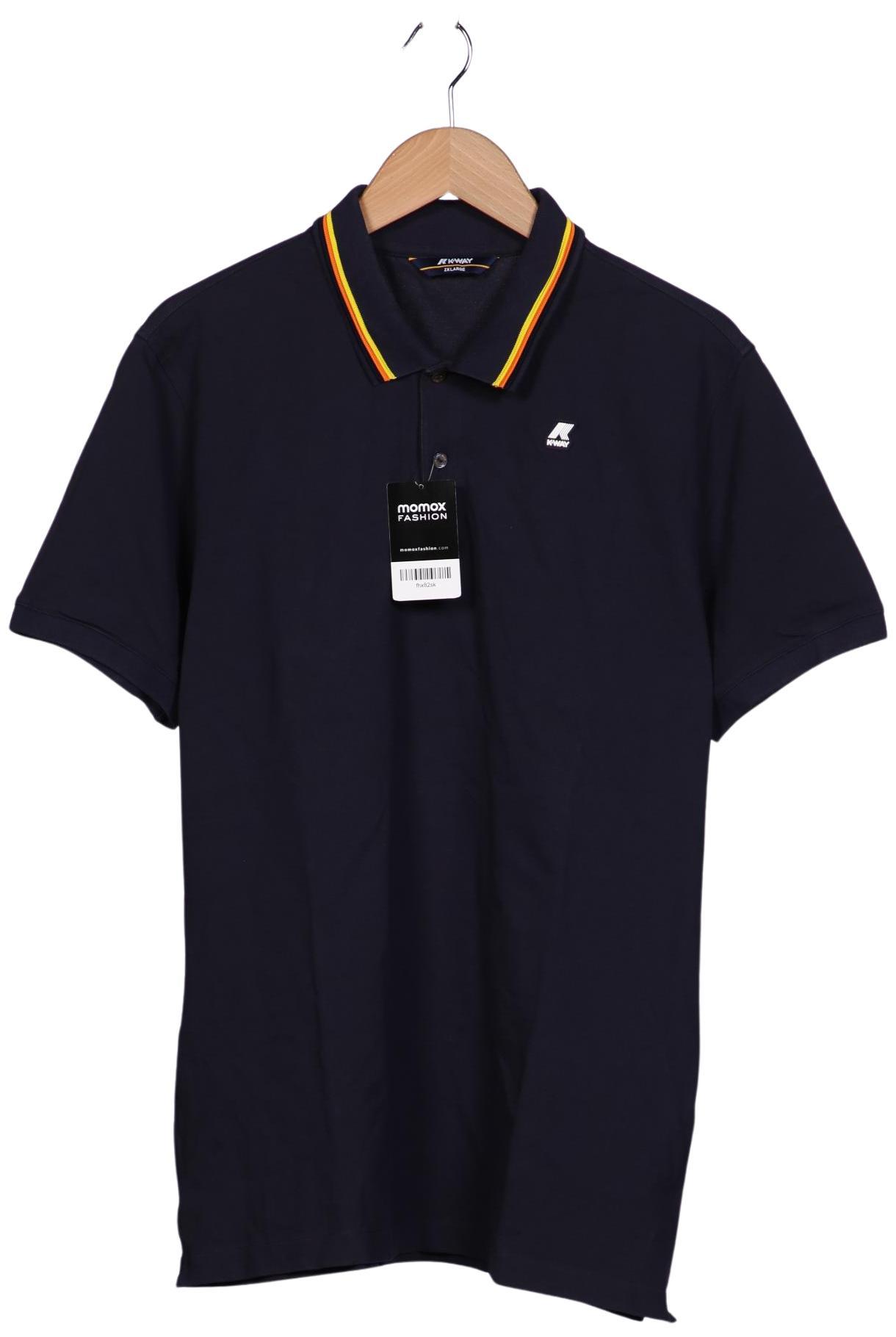 Thumbnail - K-Way Herren Poloshirt, marineblau, Gr. 56