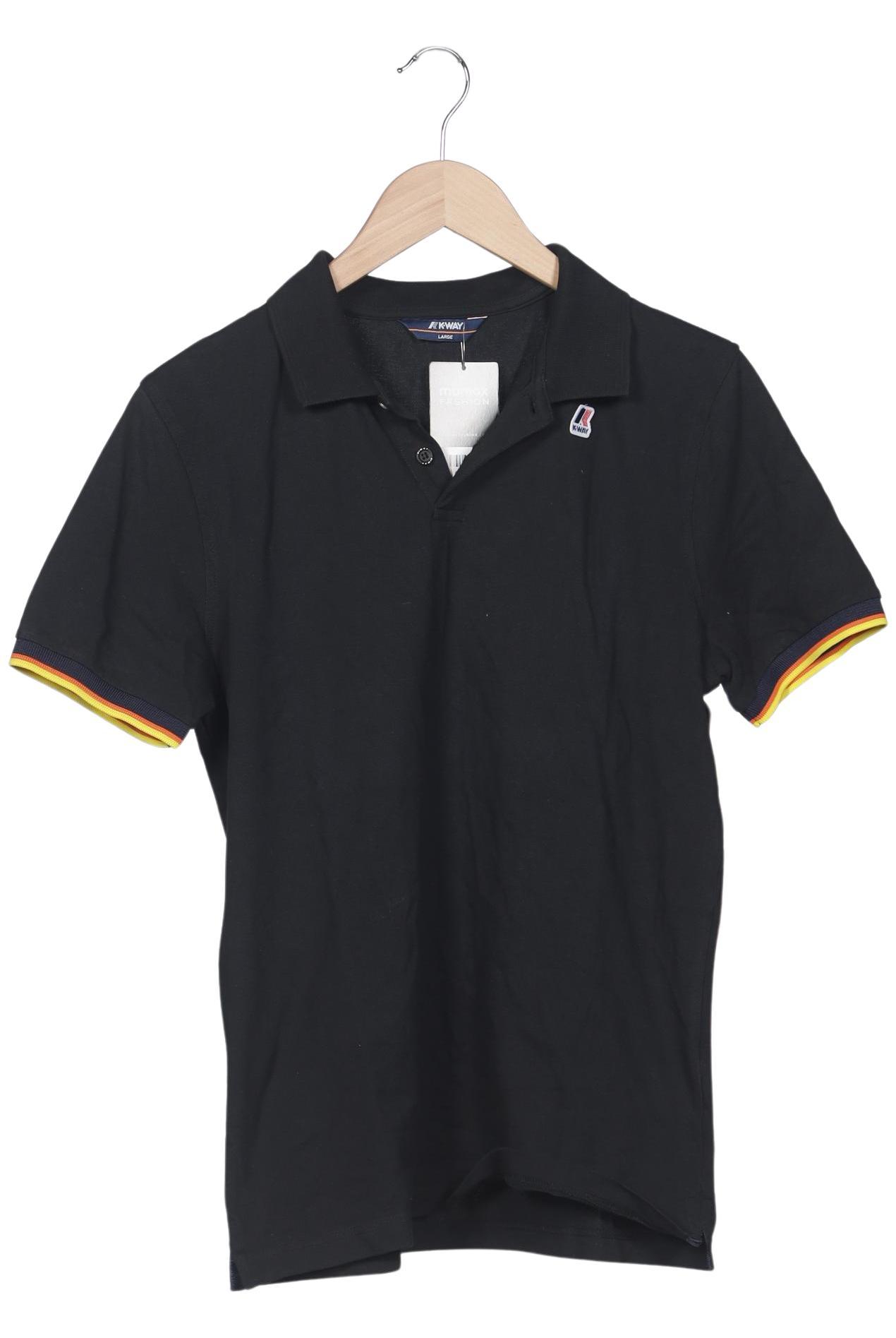 Thumbnail - K-Way Herren Poloshirt, schwarz, Gr. 52