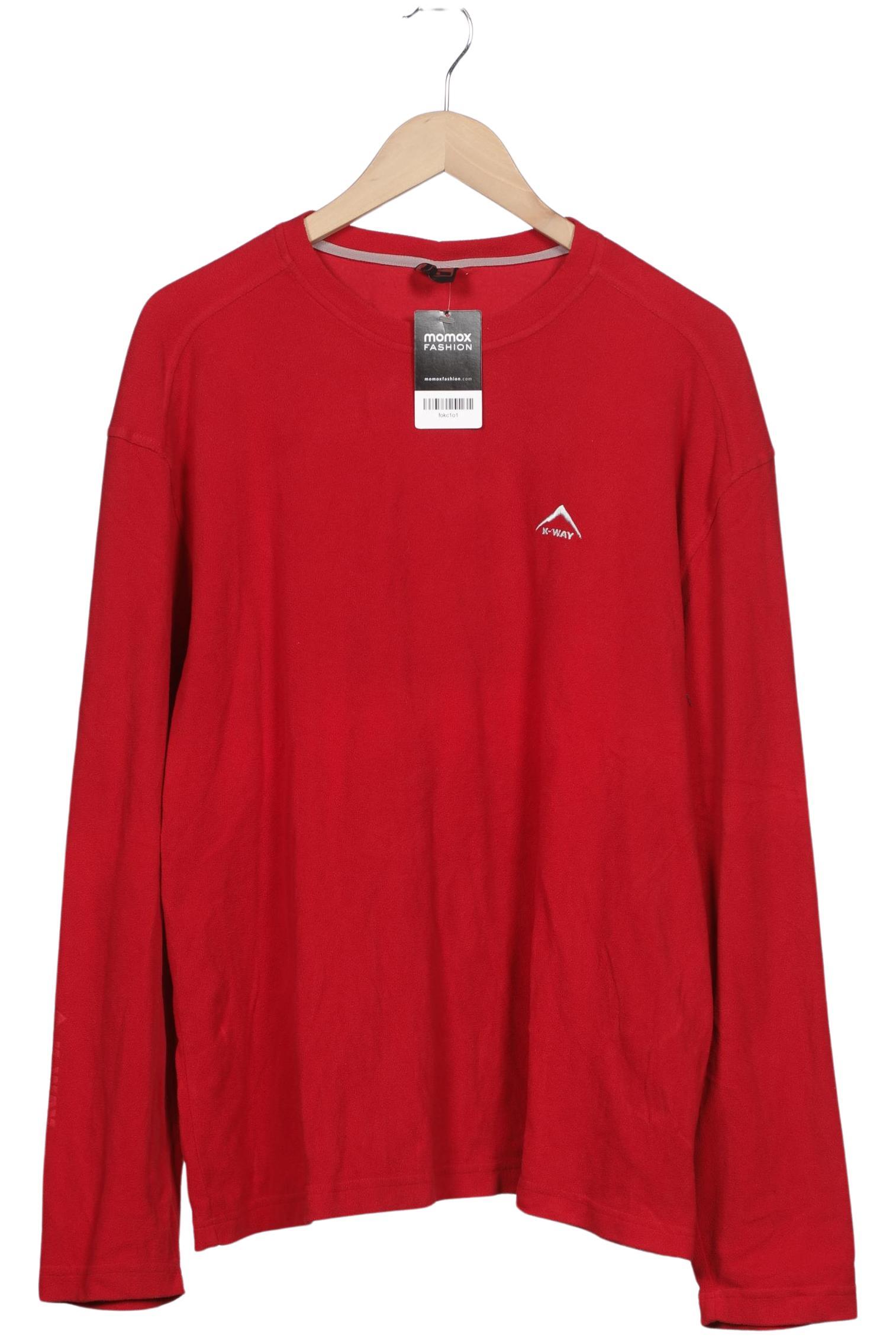 

K-Way Herren Sweatshirt, rot, Gr. 54