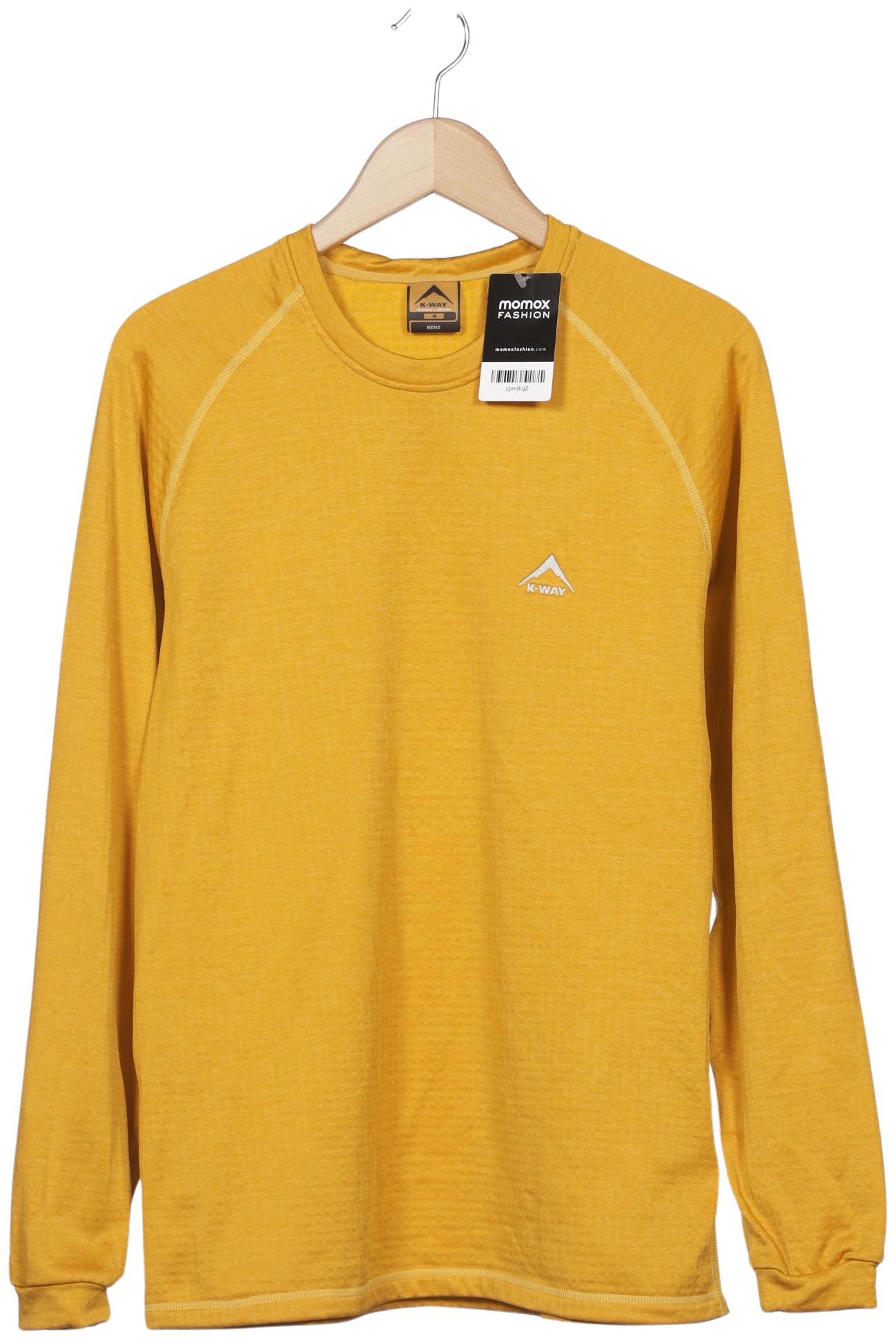 

K-Way Herren Langarmshirt, gelb, Gr. 48