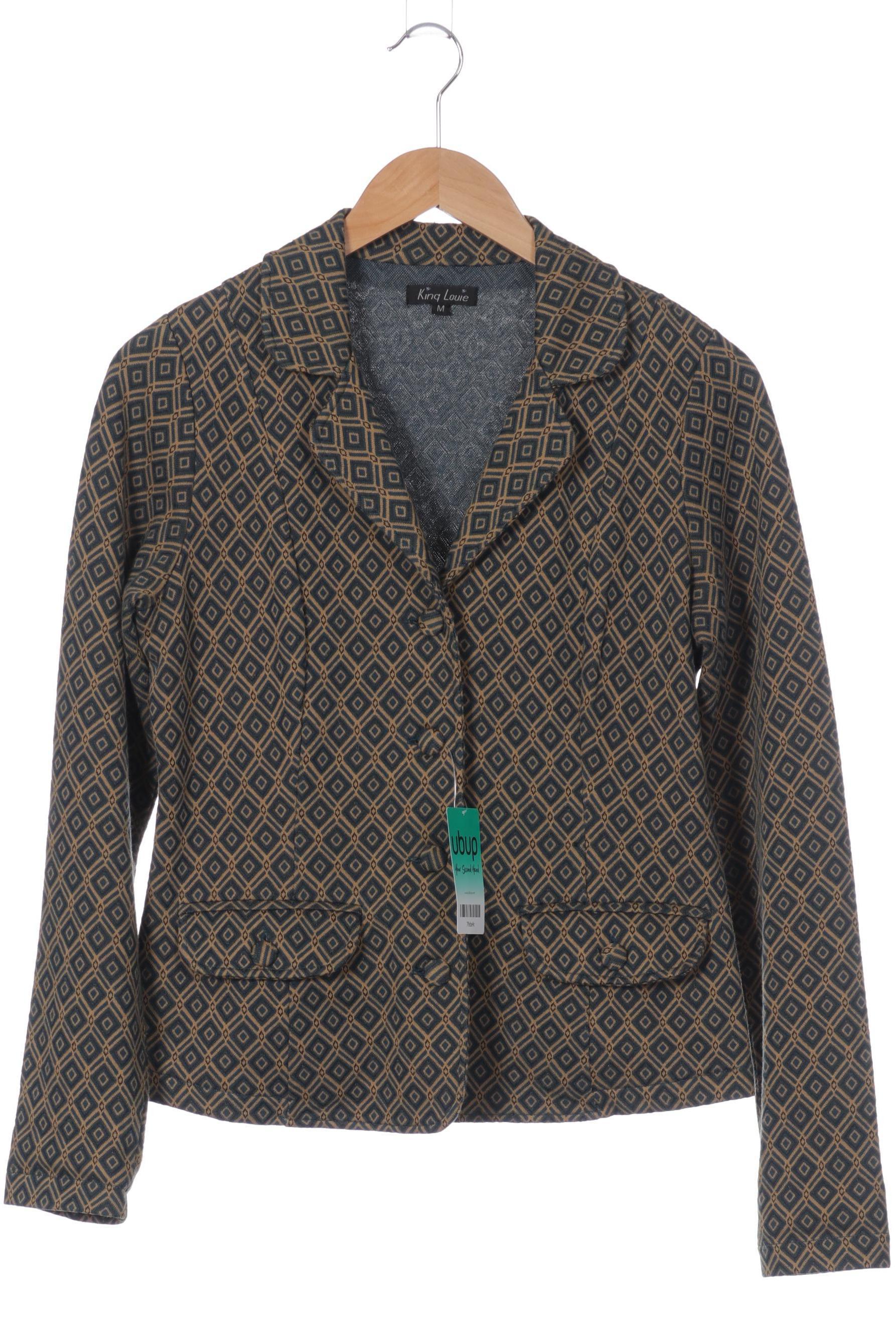 

King Louie Damen Blazer, blau, Gr.