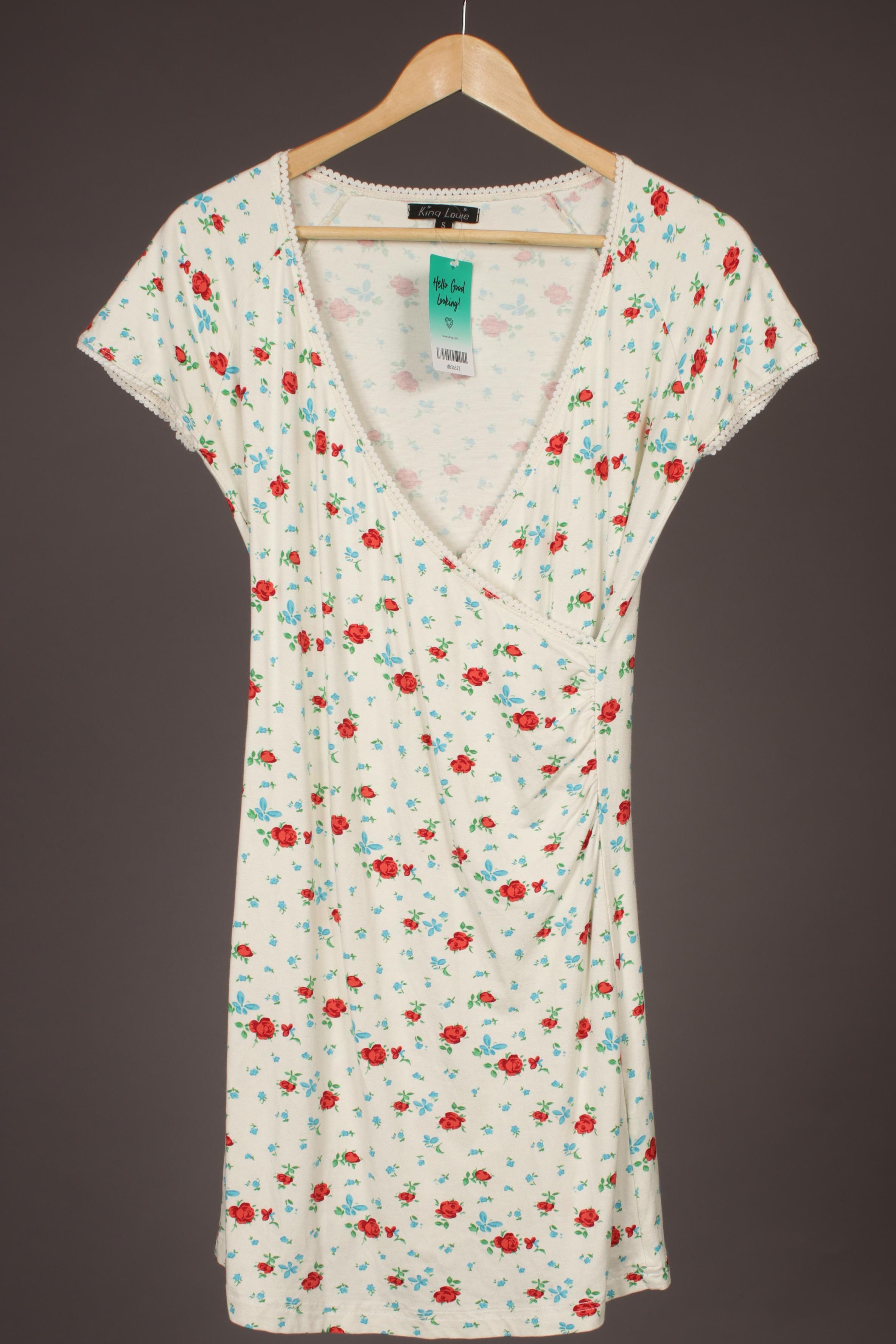 

King Louie Damen Kleid, weiß, Gr.