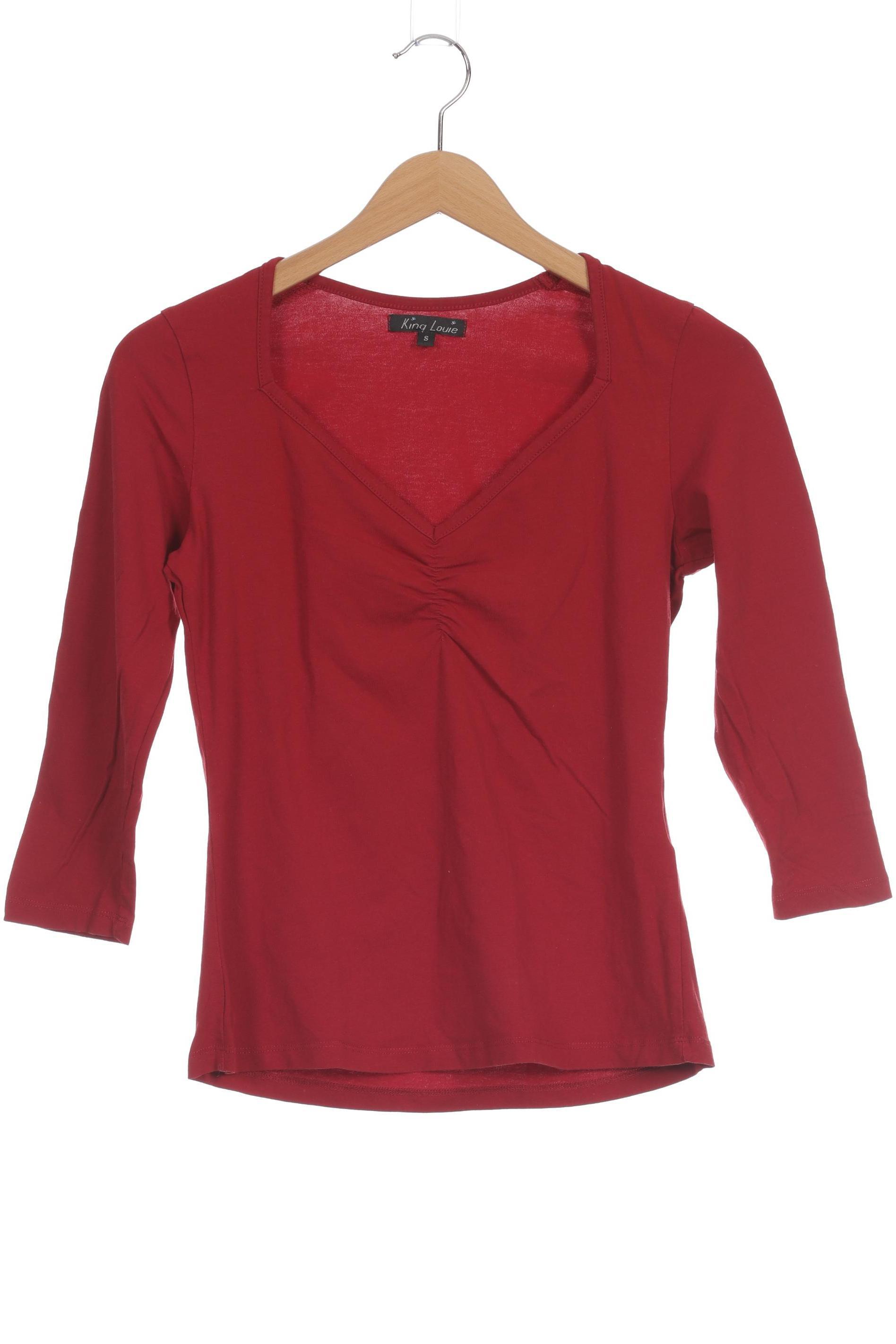 

King Louie Damen Langarmshirt, rot, Gr.
