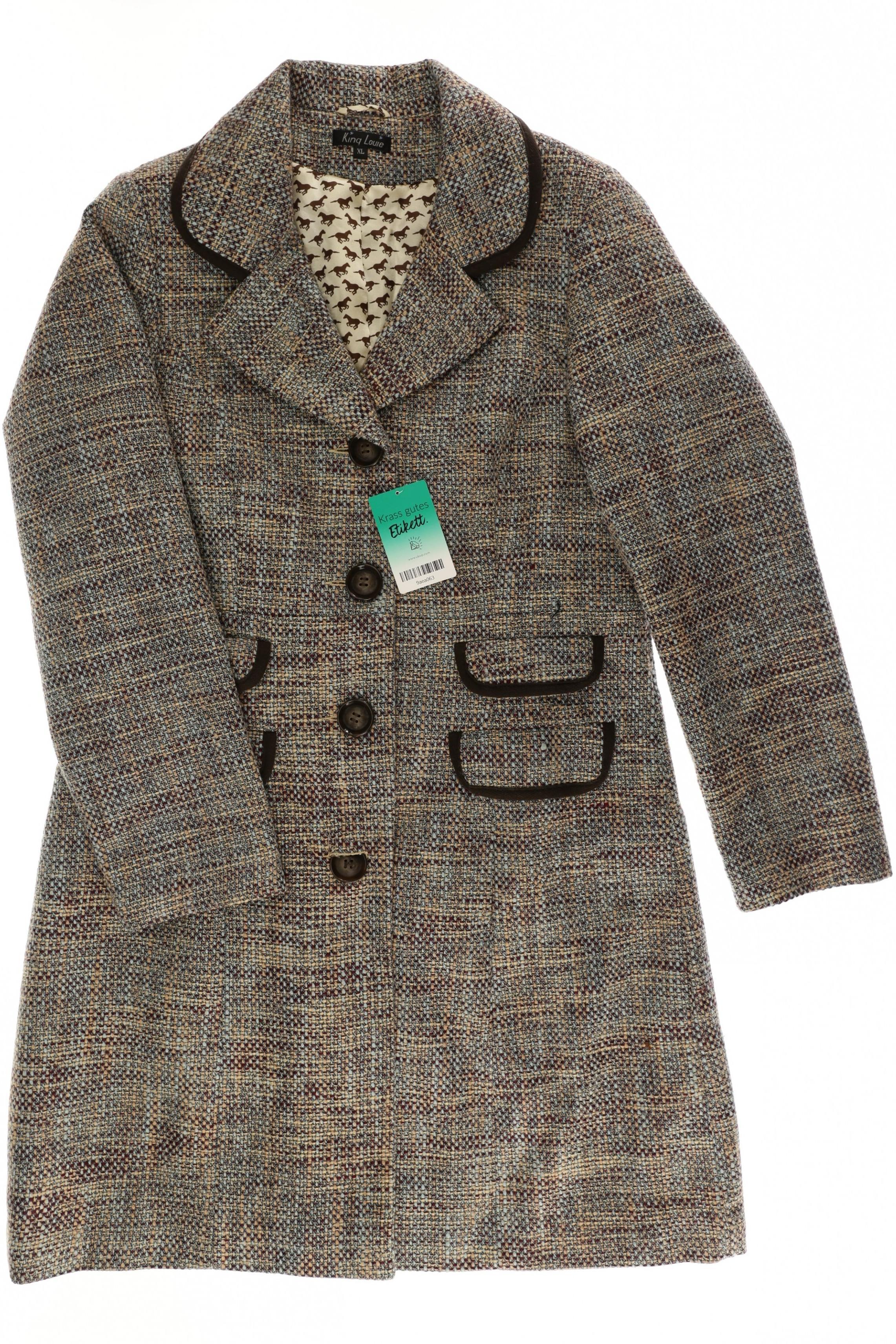 

King Louie Damen Mantel, mehrfarbig, Gr.