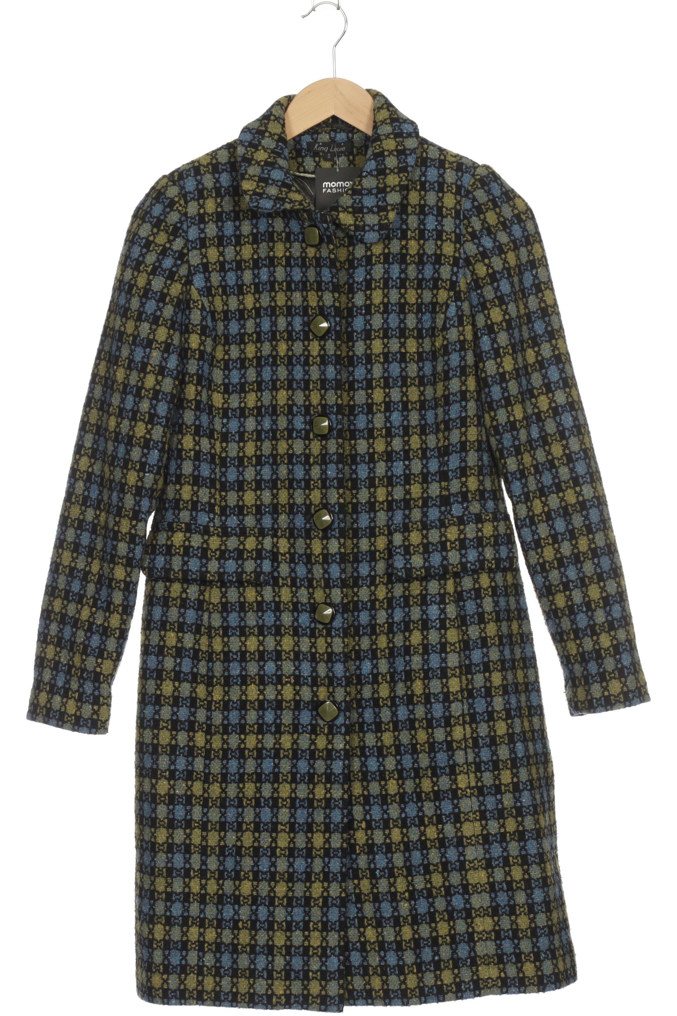 

King Louie Damen Mantel, blau, Gr.