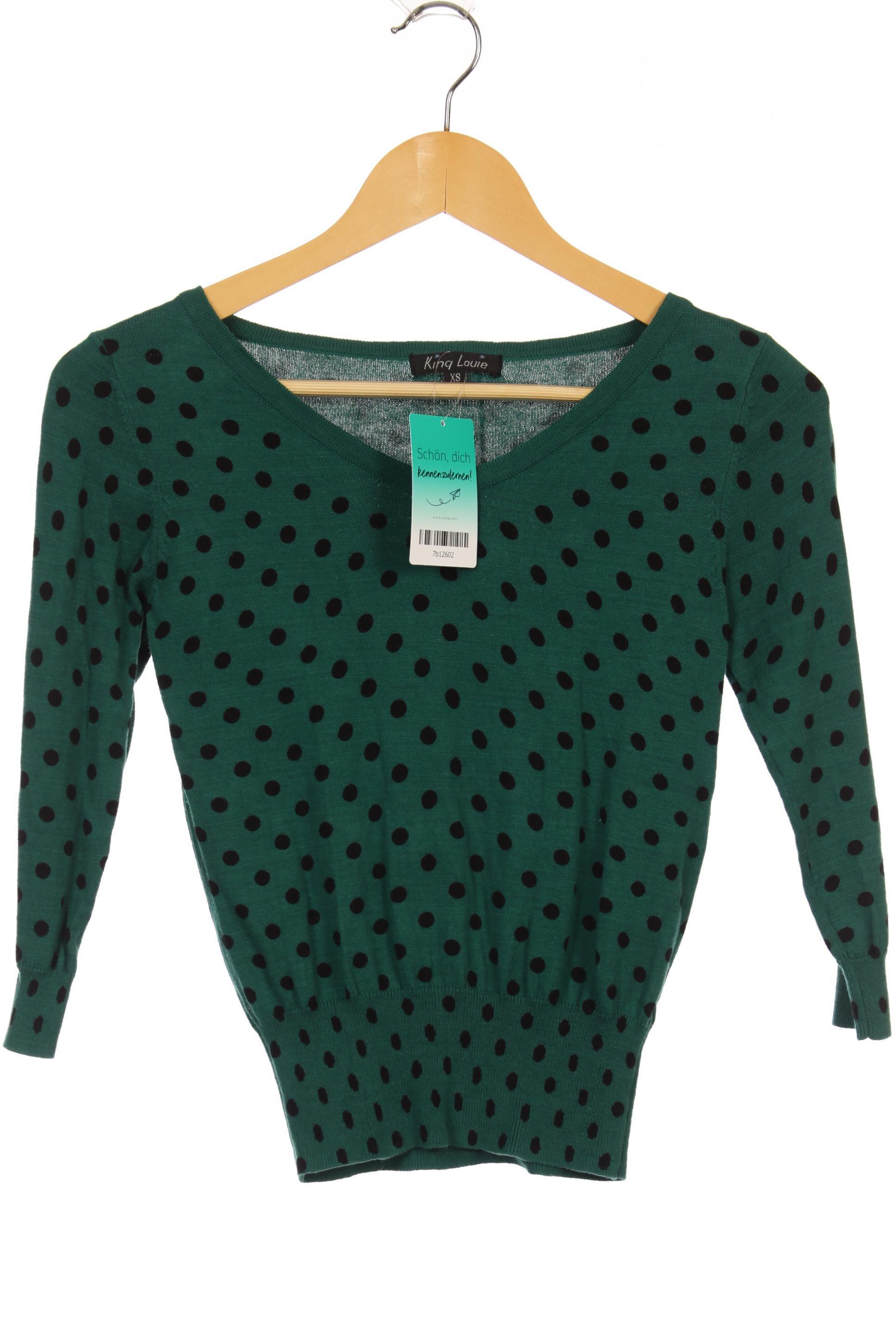 

King Louie Damen Pullover, grün, Gr.