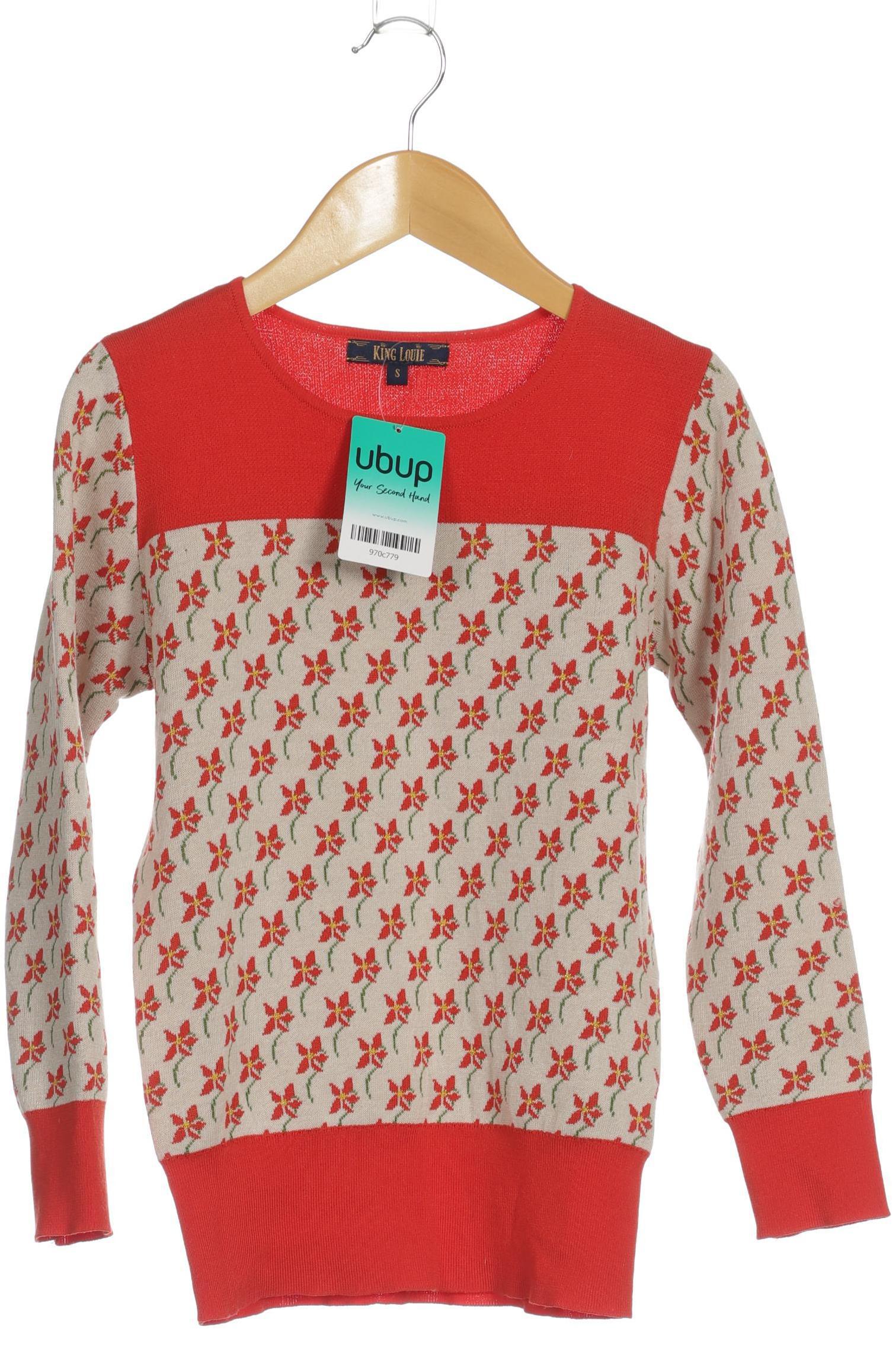 

King Louie Damen Pullover, rot, Gr.