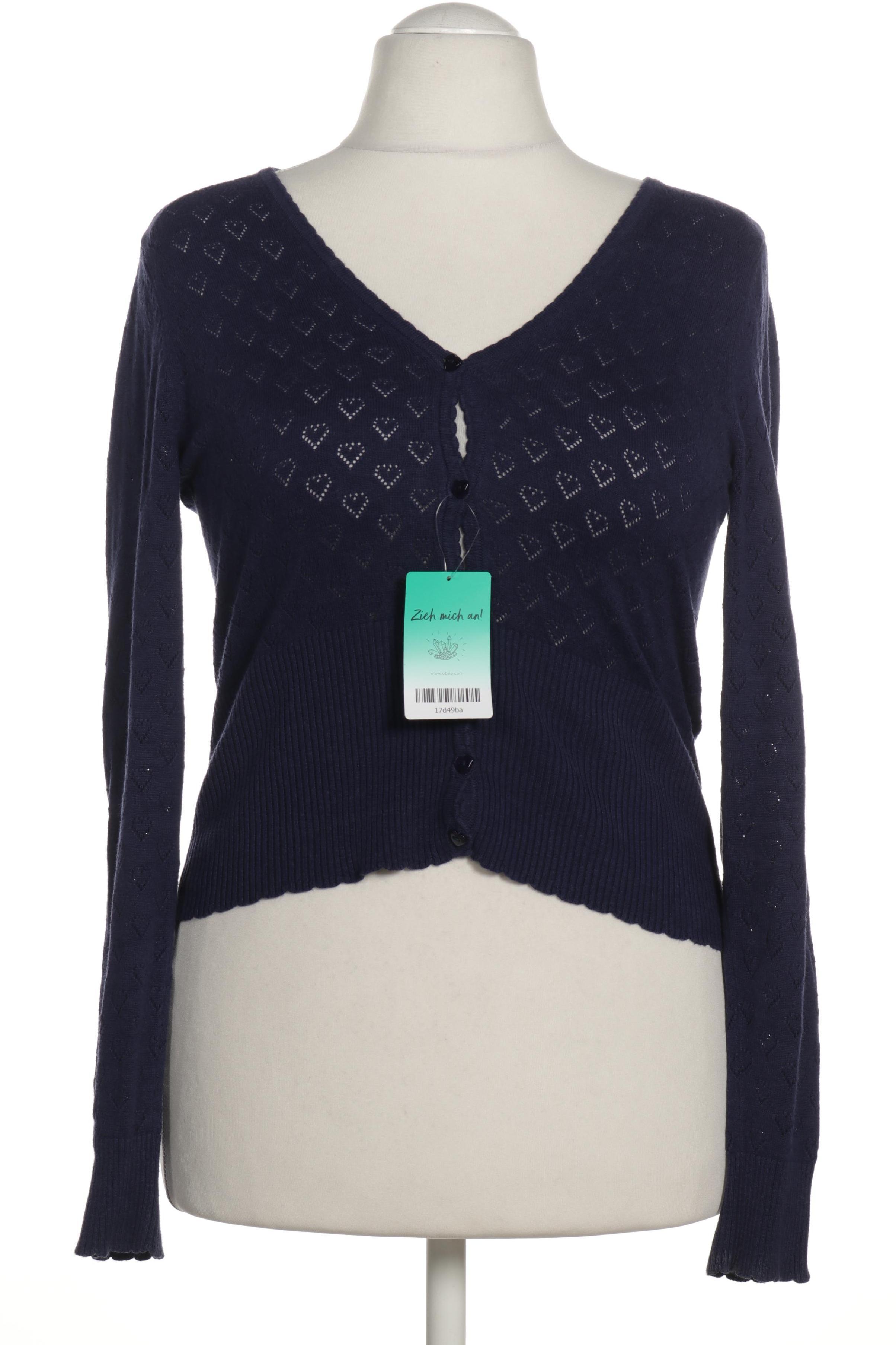 

King Louie Damen Strickjacke, blau, Gr.