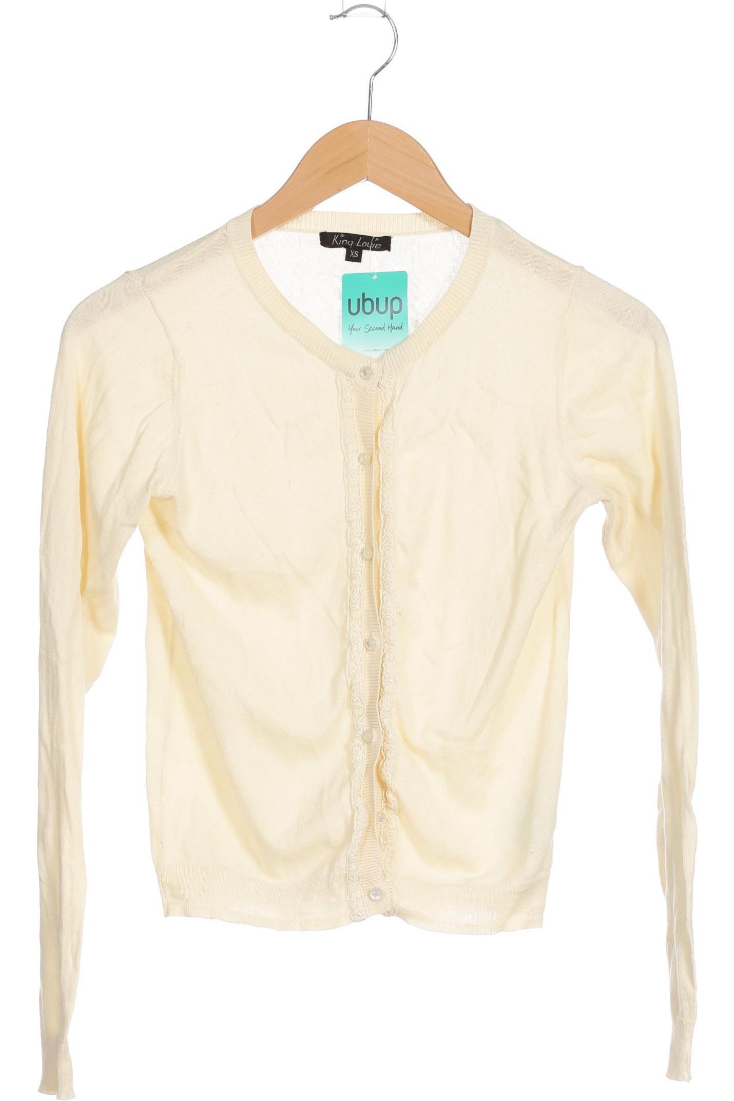 

King Louie Damen Strickjacke, beige, Gr.
