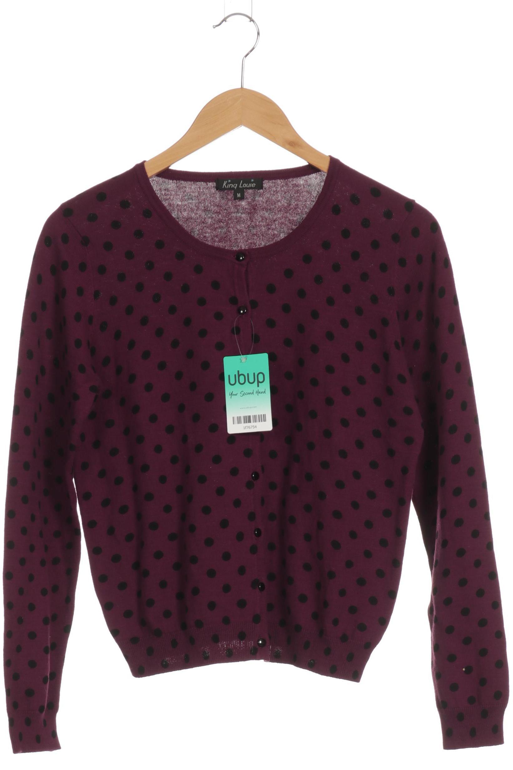 

King Louie Damen Strickjacke, lila, Gr.