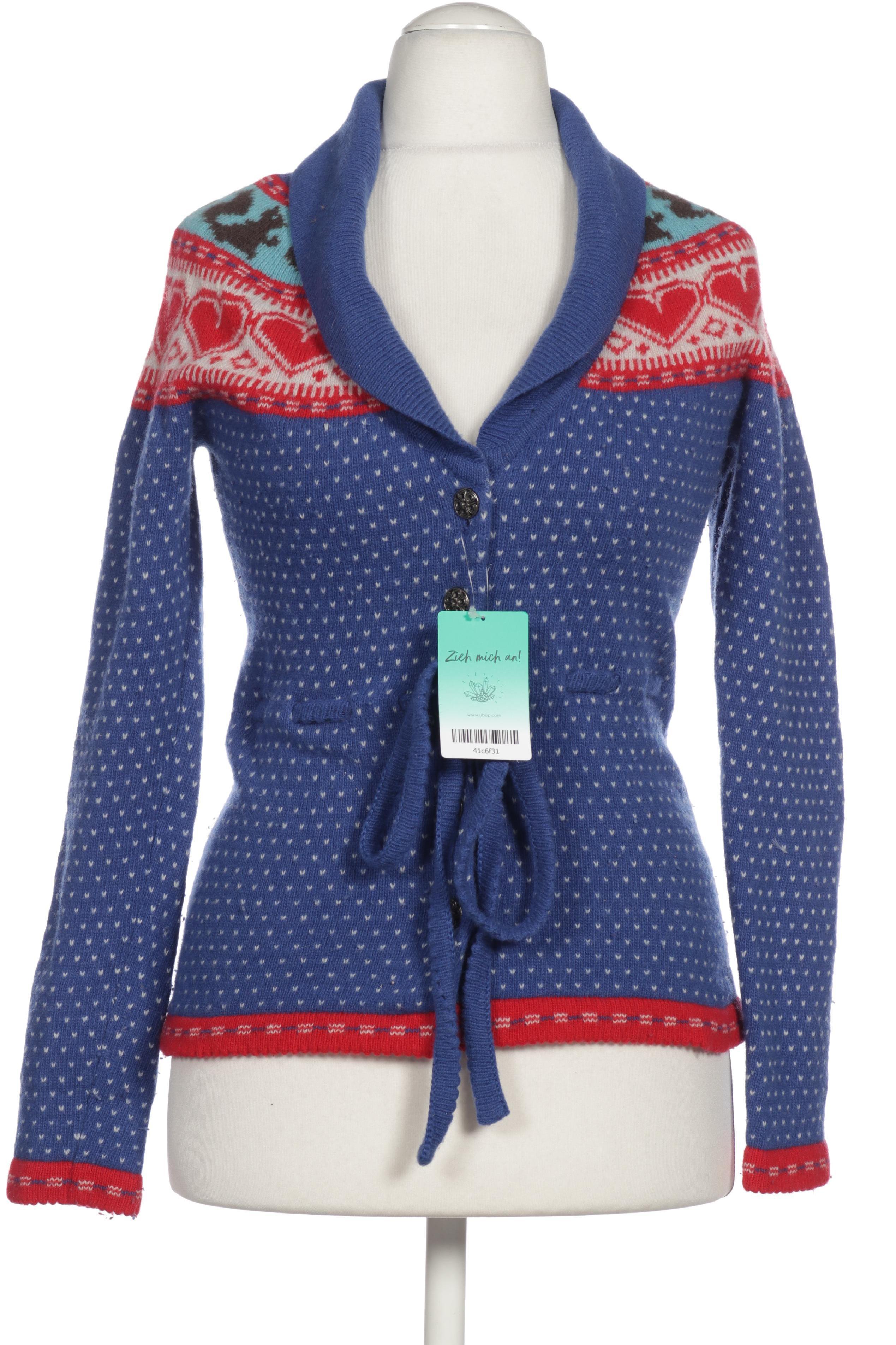 

King Louie Damen Strickjacke, blau, Gr.