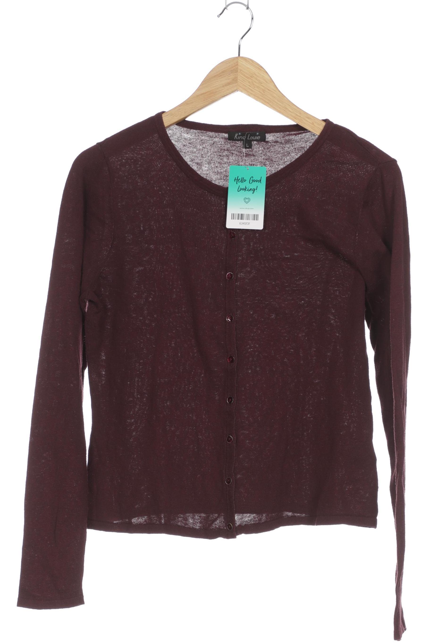 

King Louie Damen Strickjacke, rot, Gr.