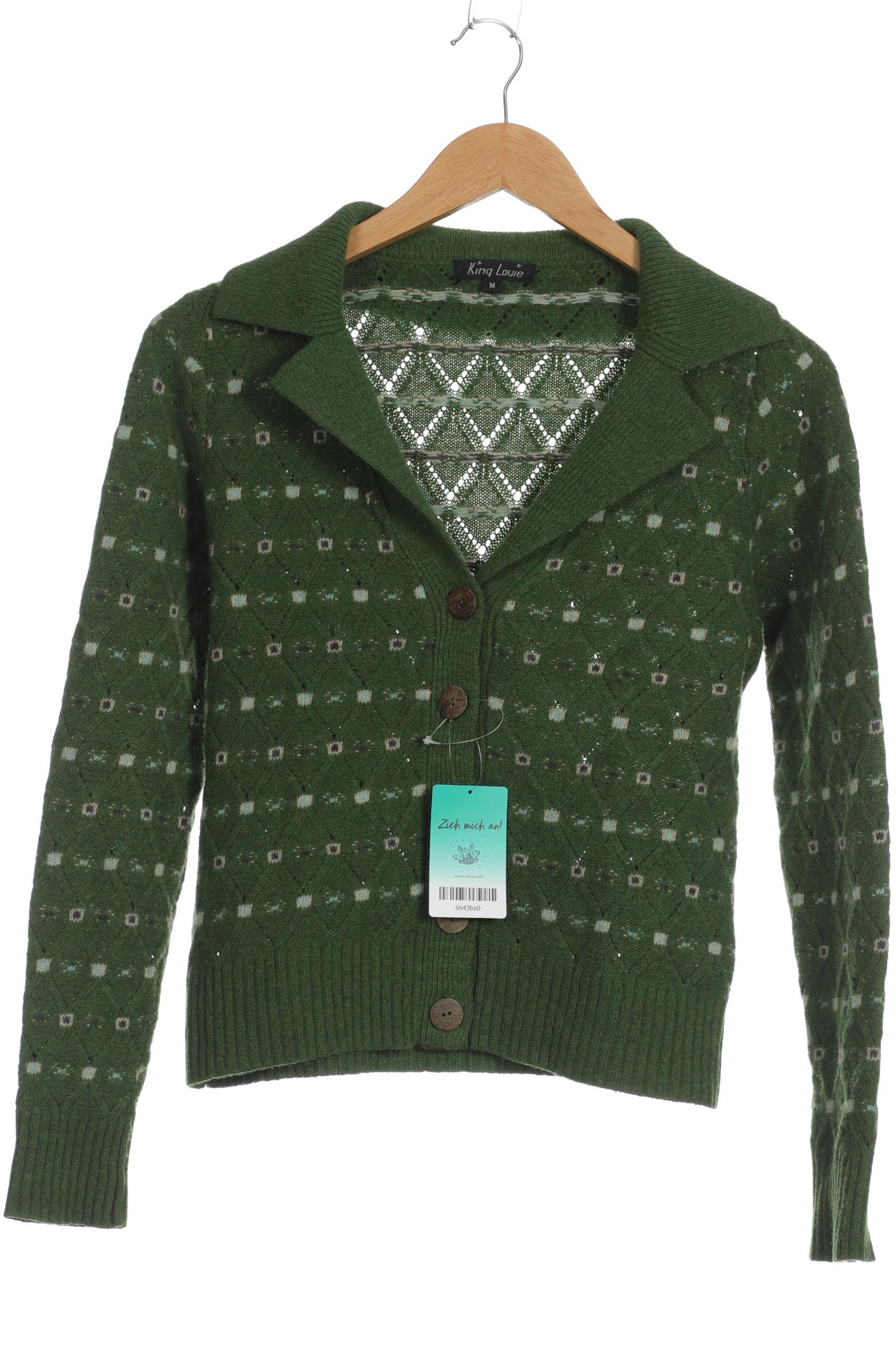 

King Louie Damen Strickjacke, grün, Gr.