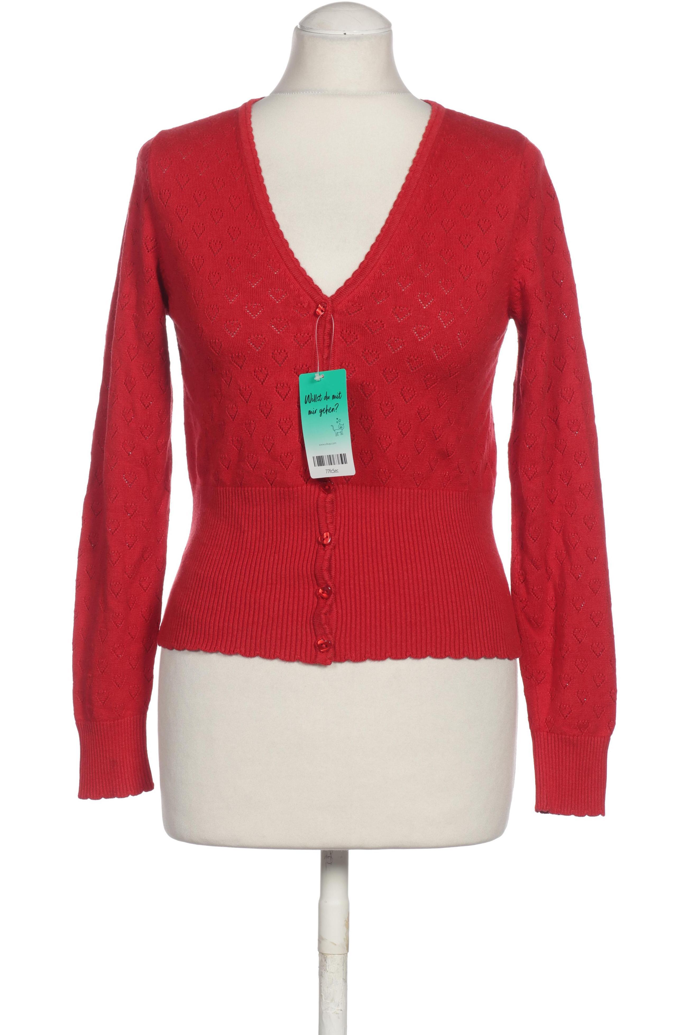 

King Louie Damen Strickjacke, rot, Gr.