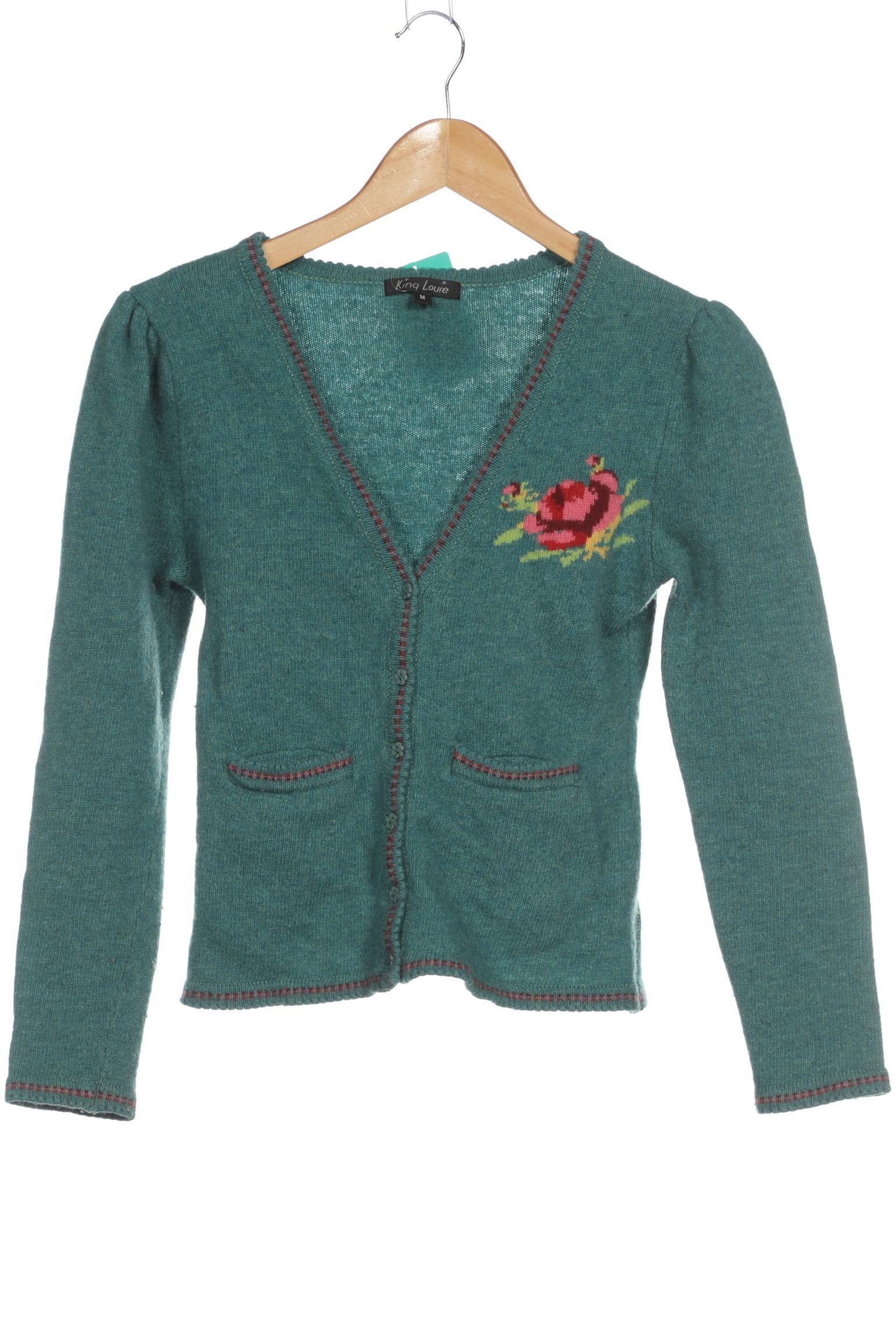 

King Louie Damen Strickjacke, türkis, Gr.