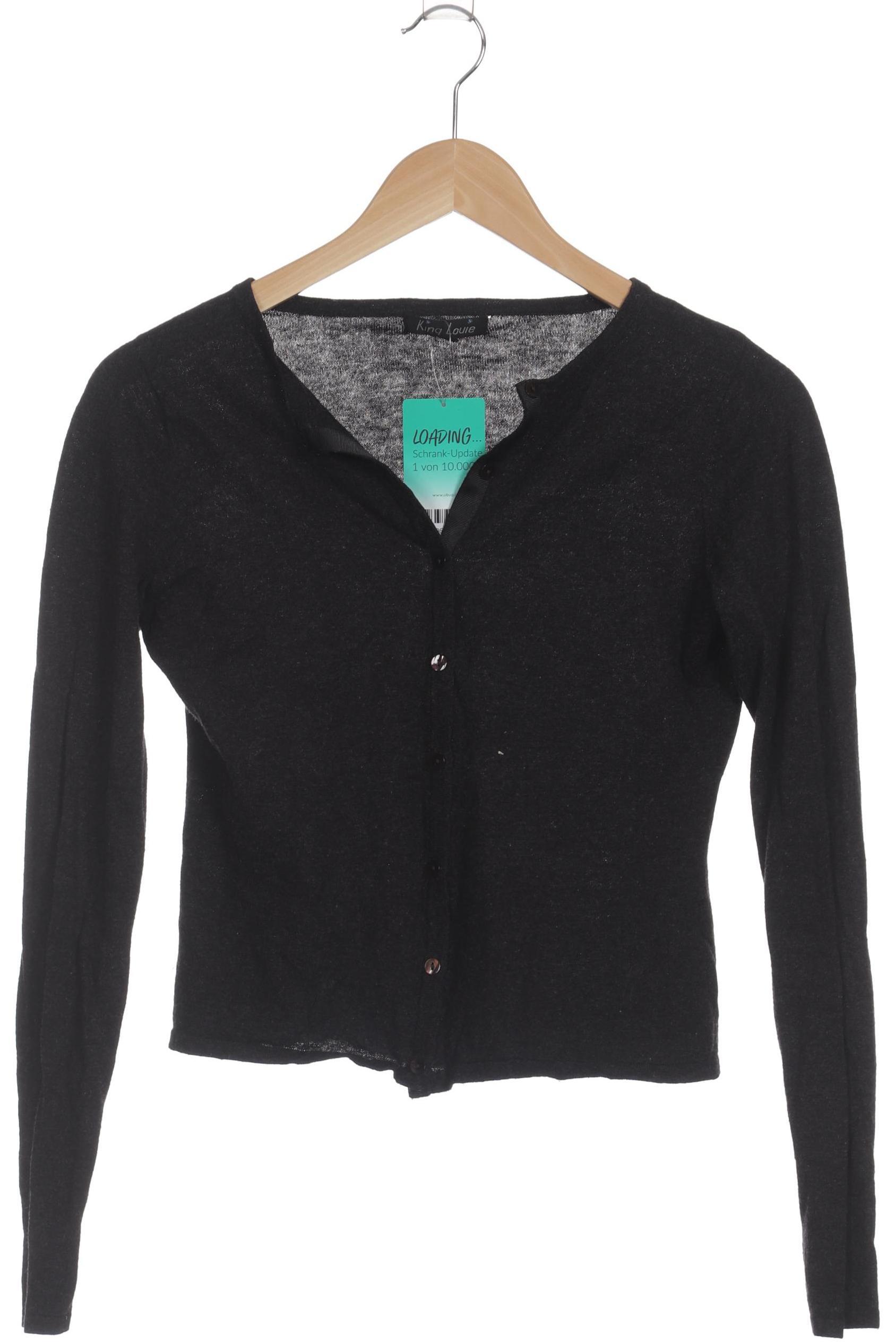 

King Louie Damen Strickjacke, grau, Gr.