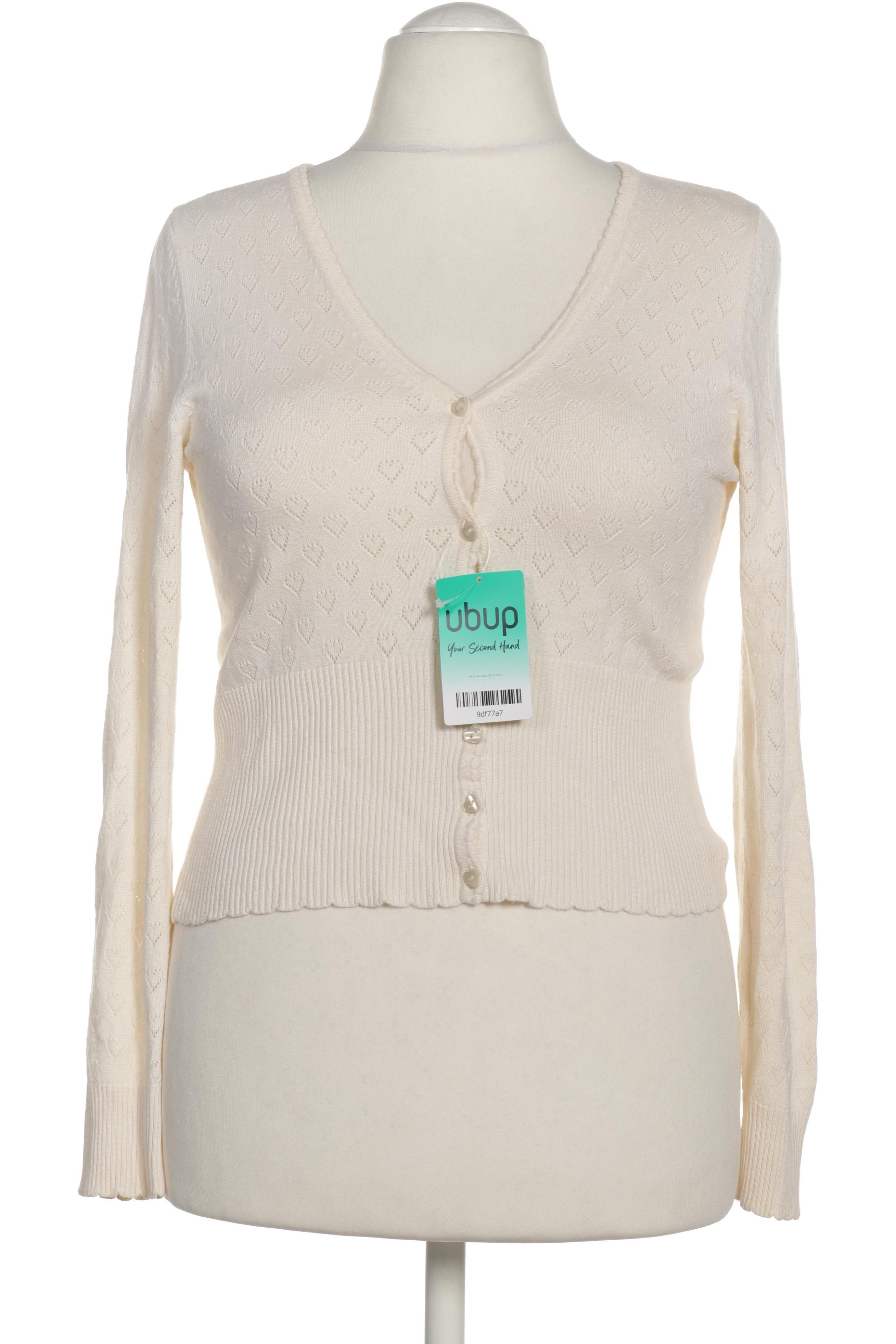 

King Louie Damen Strickjacke, weiß, Gr.