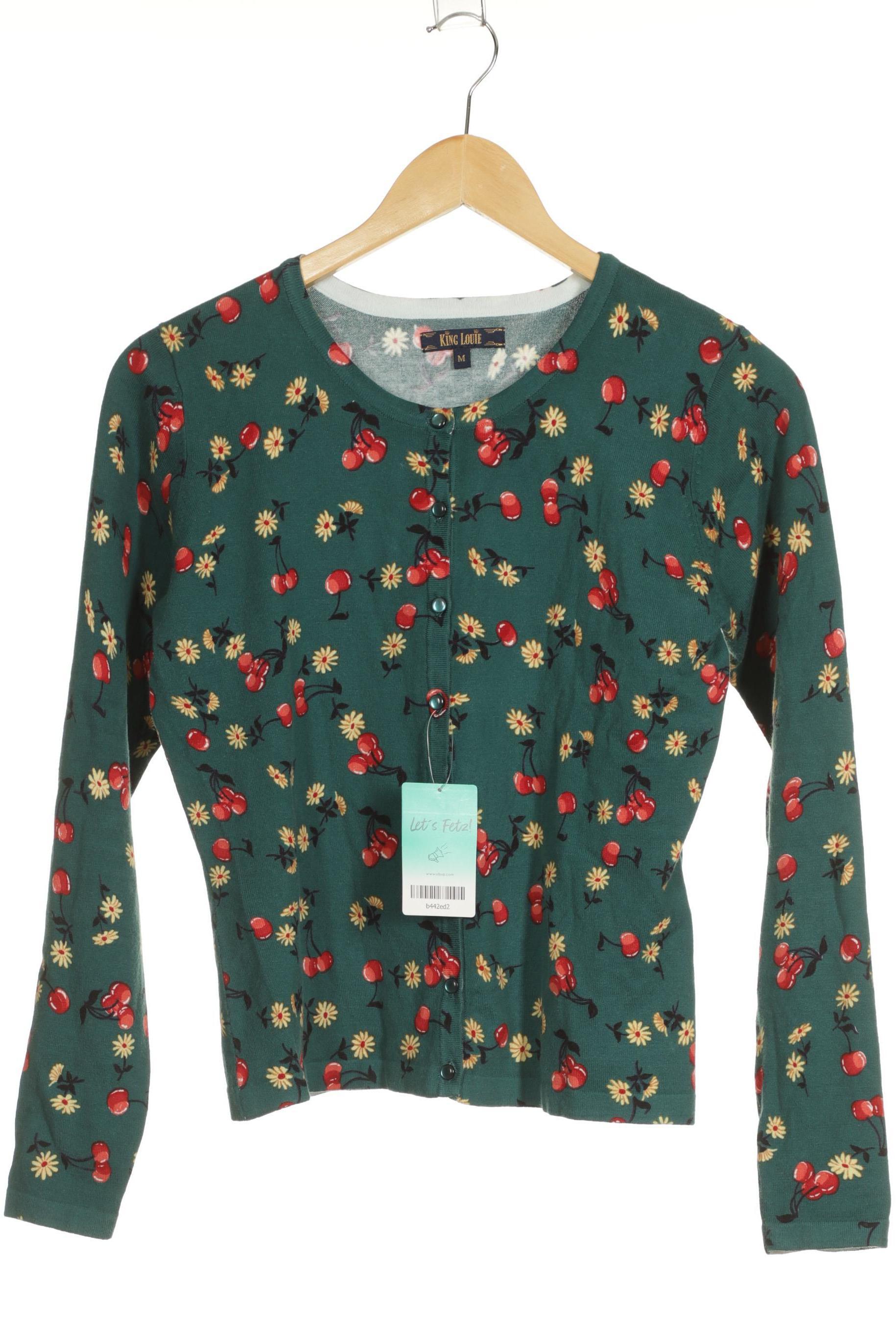 

King Louie Damen Strickjacke, grün, Gr.