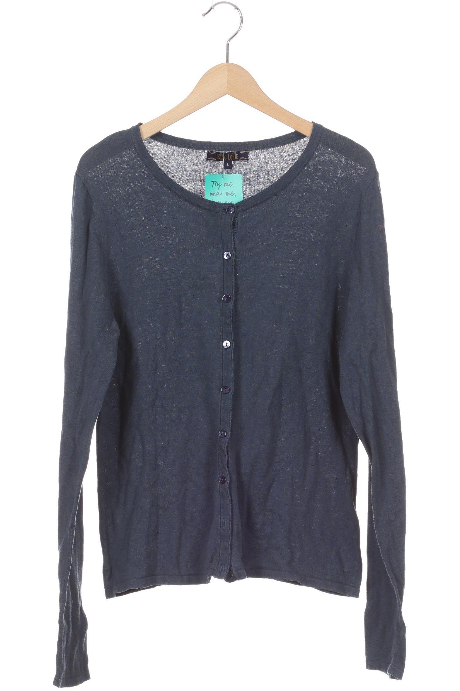 

King Louie Damen Strickjacke, türkis, Gr.