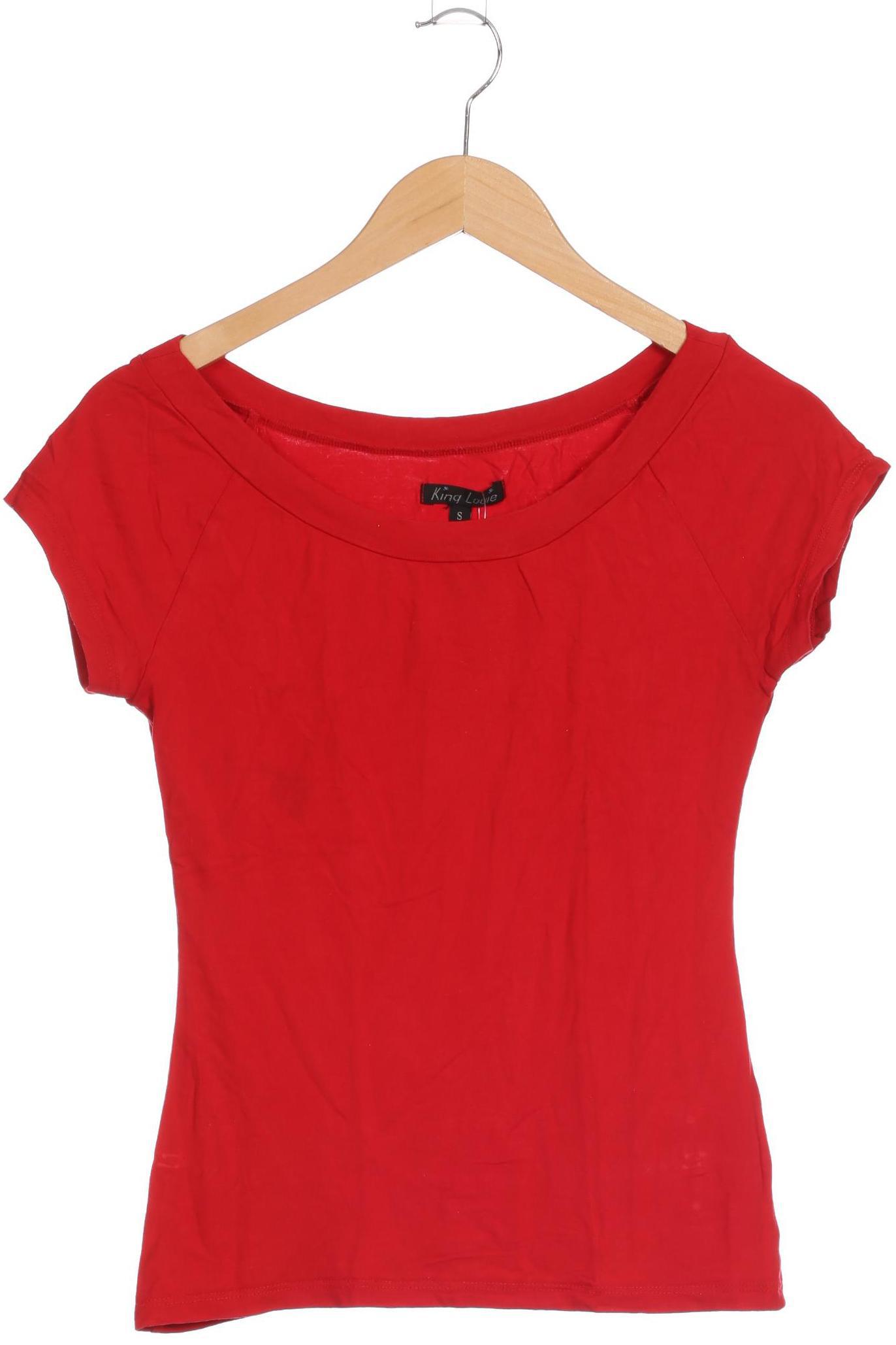 

King Louie Damen T-Shirt, rot, Gr.
