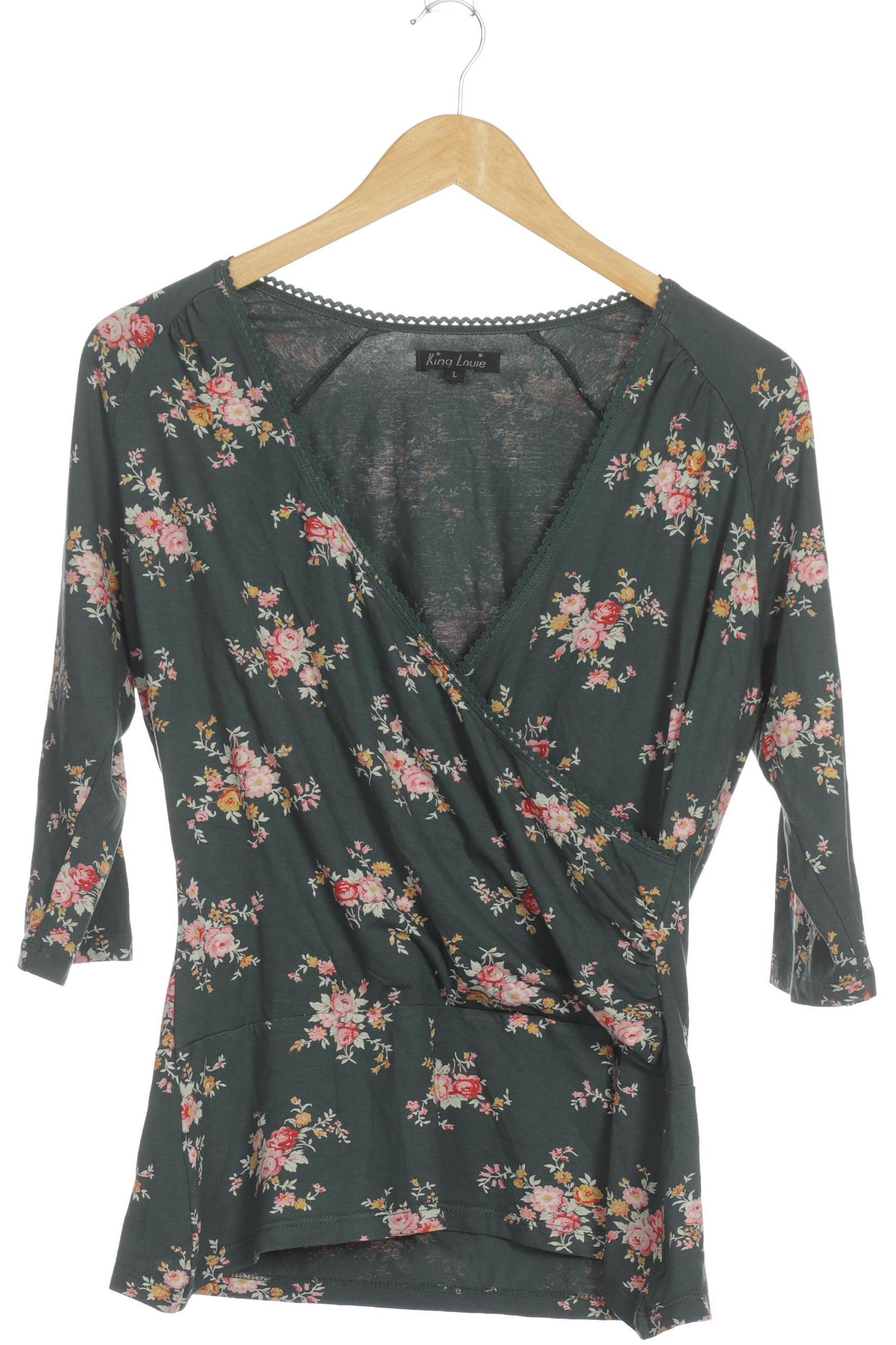 

King Louie Damen T-Shirt, grün, Gr.