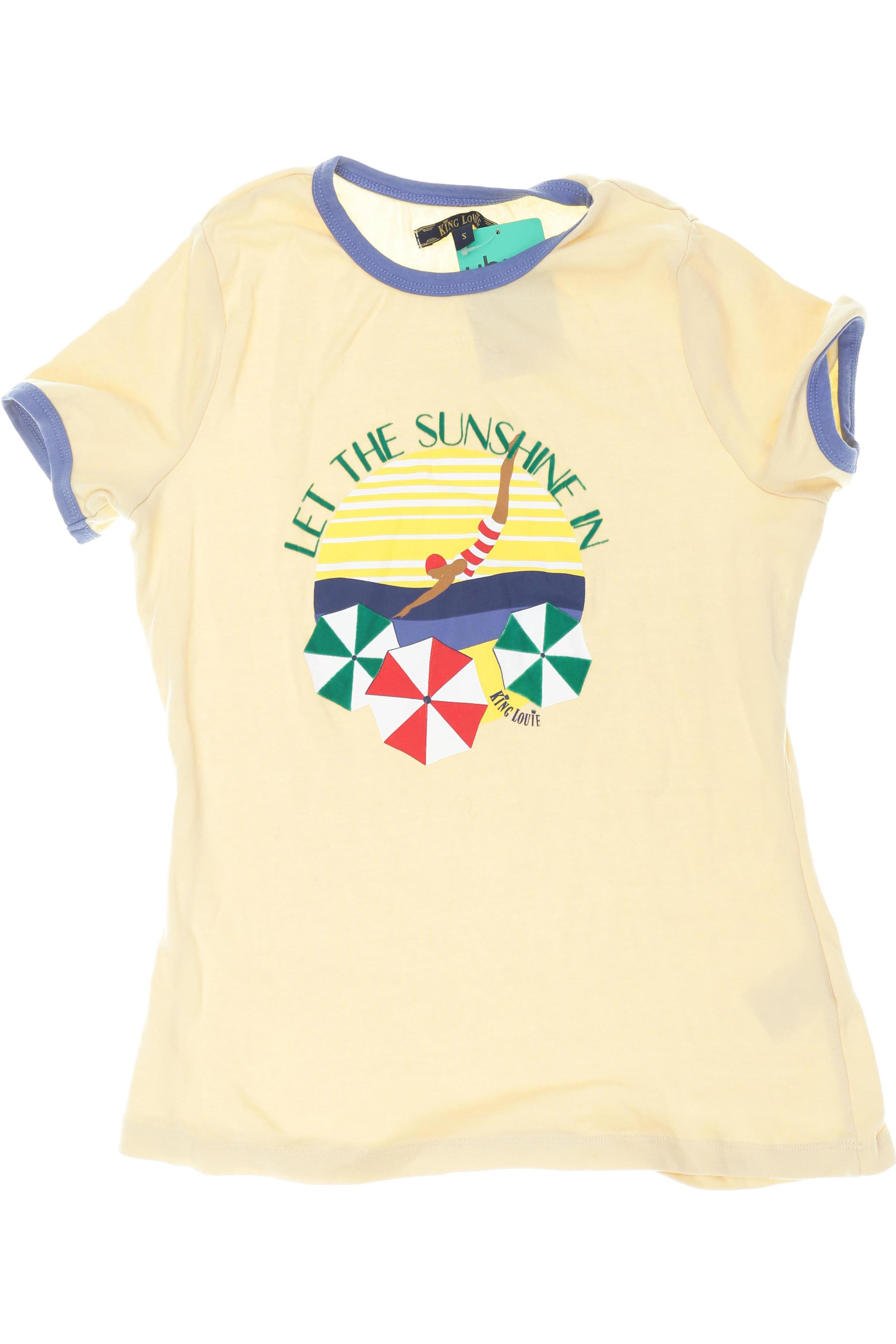 

King Louie Damen T-Shirt, beige, Gr.