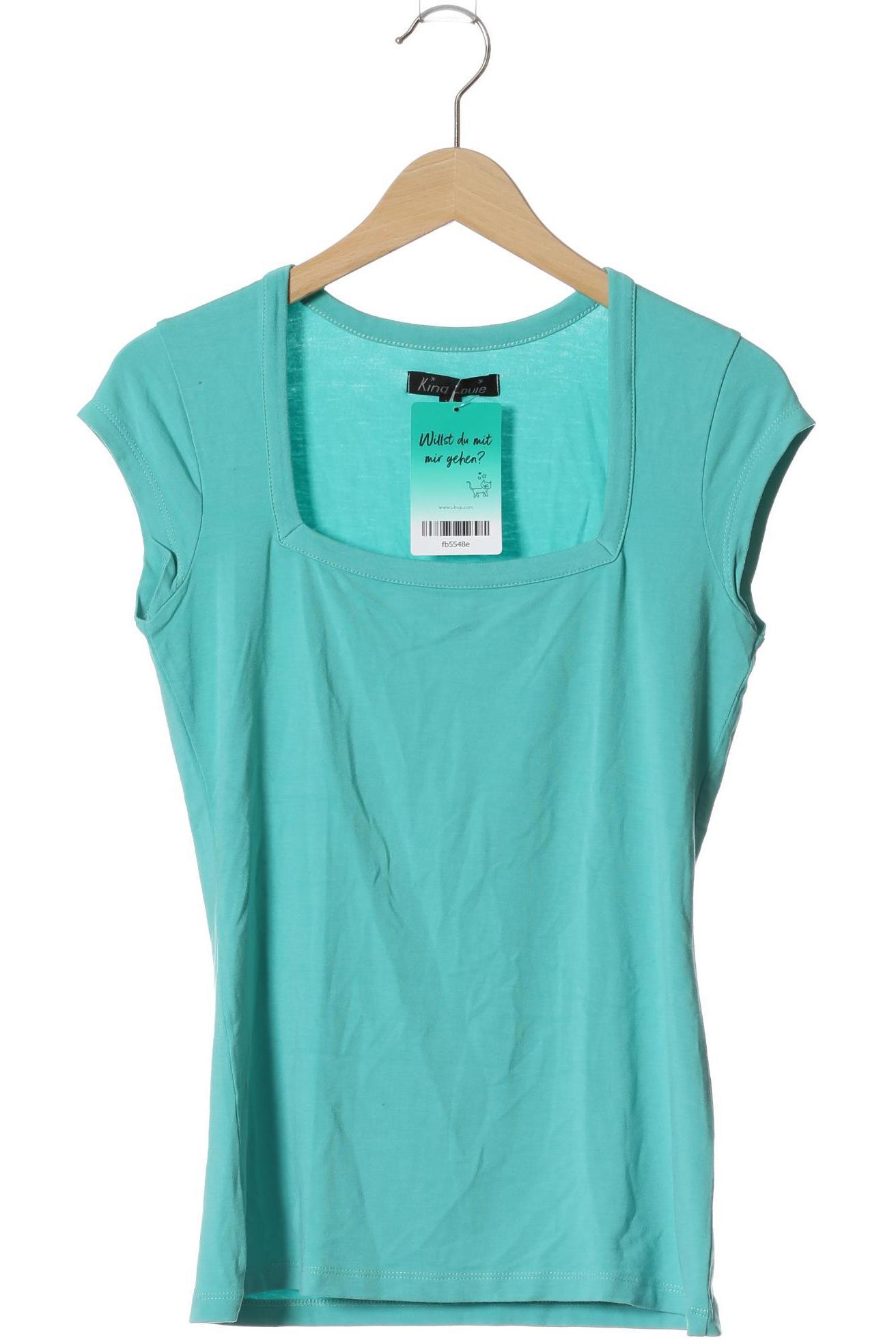 

King Louie Damen T-Shirt, türkis, Gr.