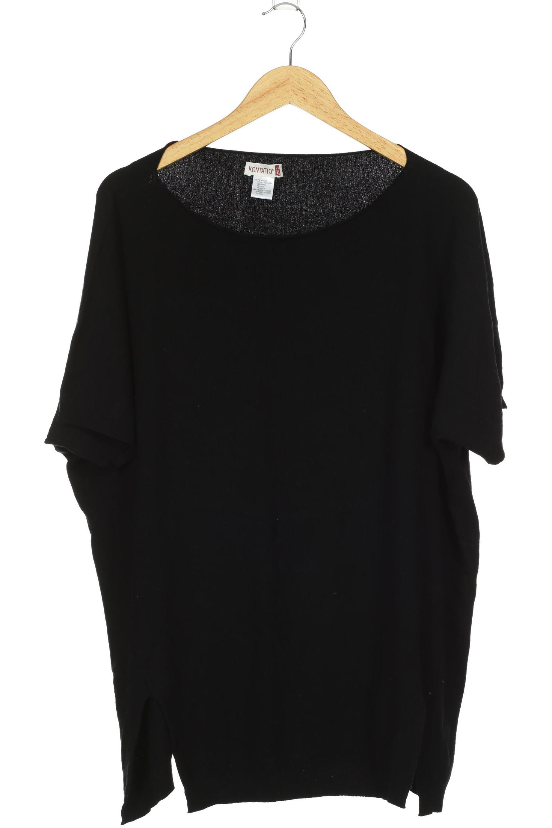 

Kontatto Damen Pullover, schwarz, Gr.