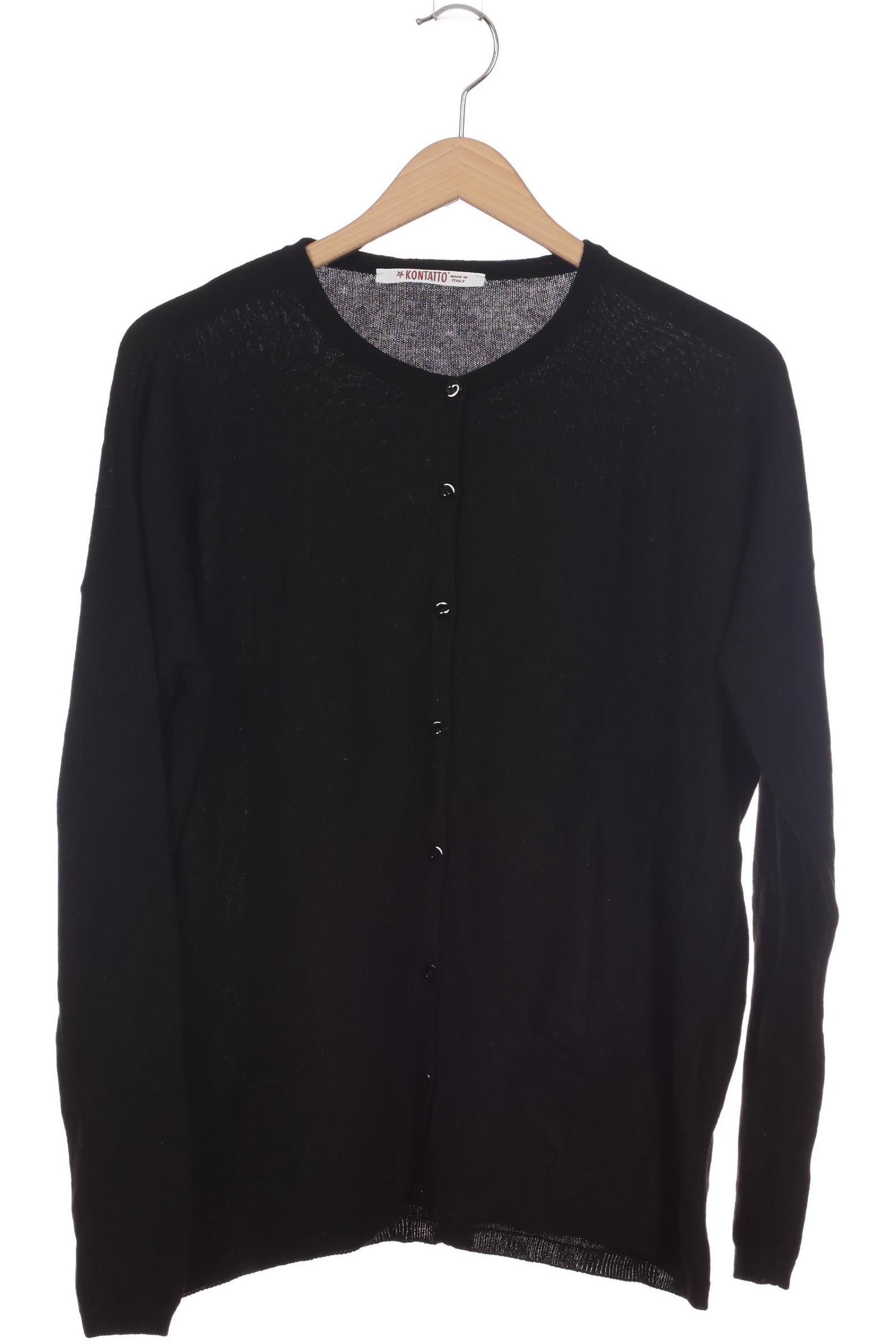 

Kontatto Damen Strickjacke, schwarz, Gr.