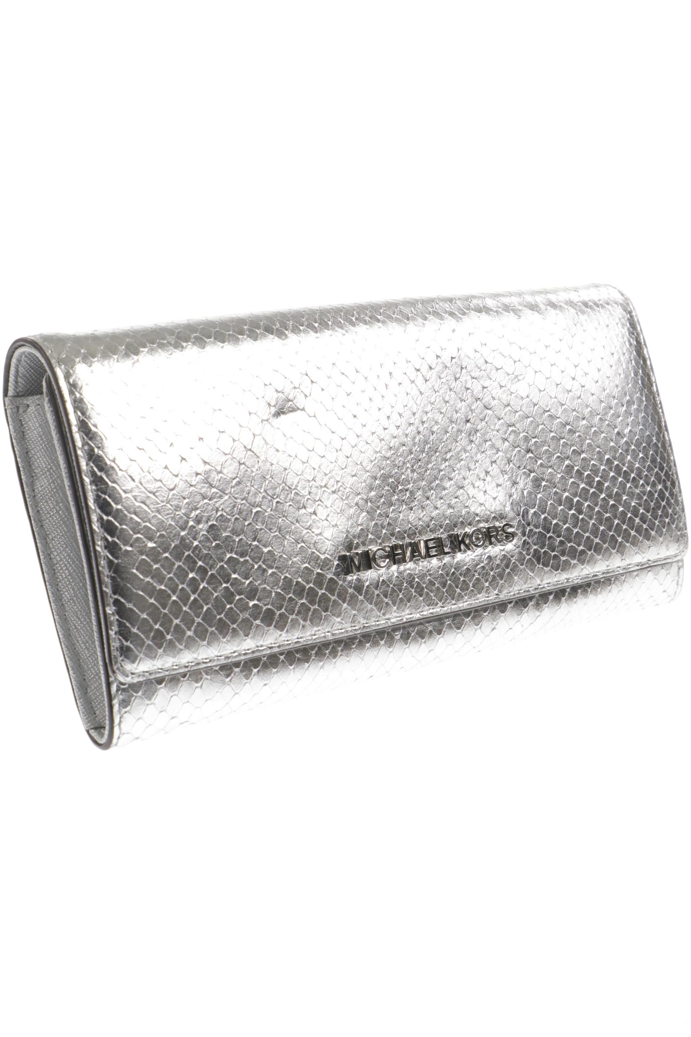 

Michael Michael Kors Damen Portemonnaie, silber, Gr.
