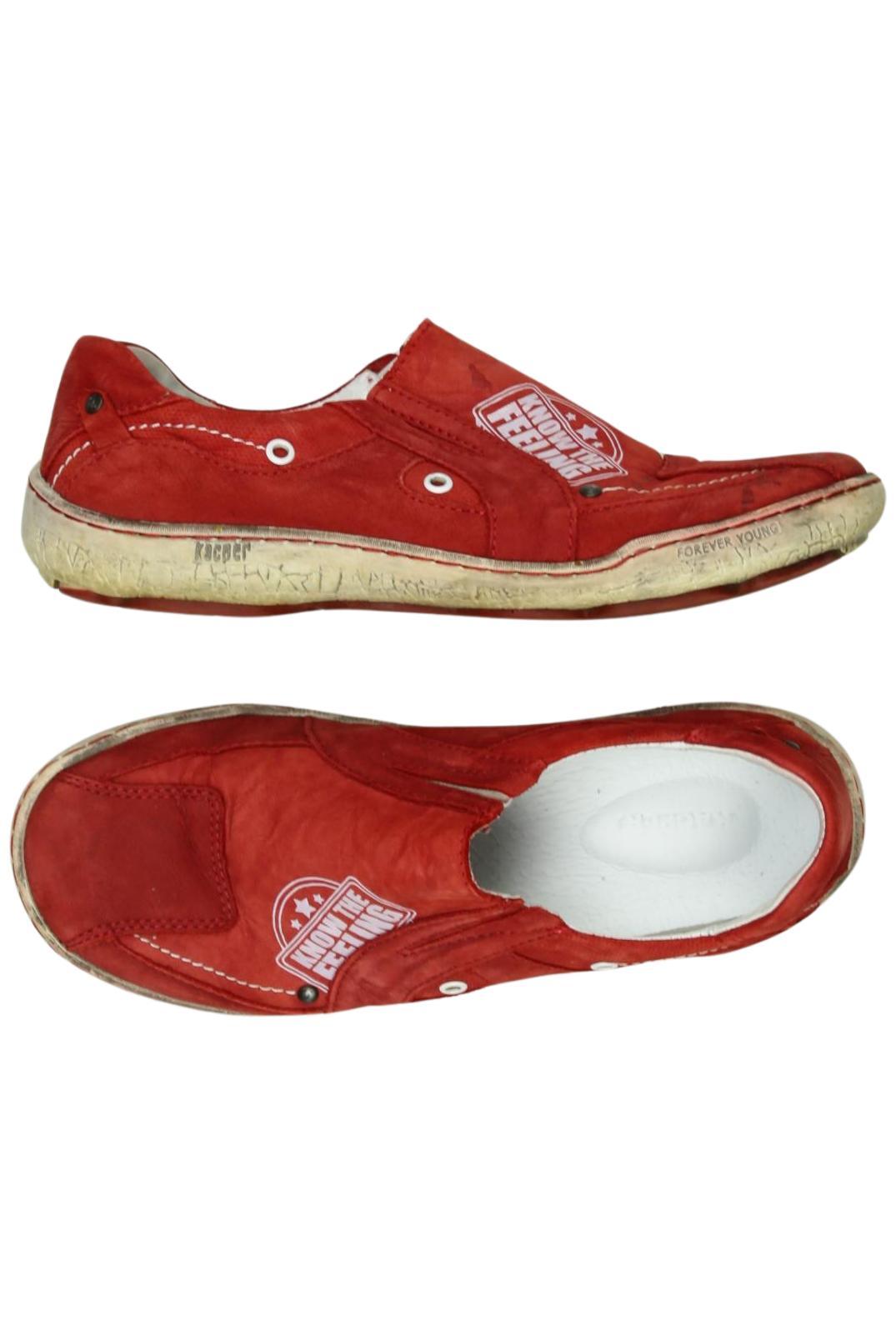 

Kacper Damen Halbschuh, rot, Gr. 40