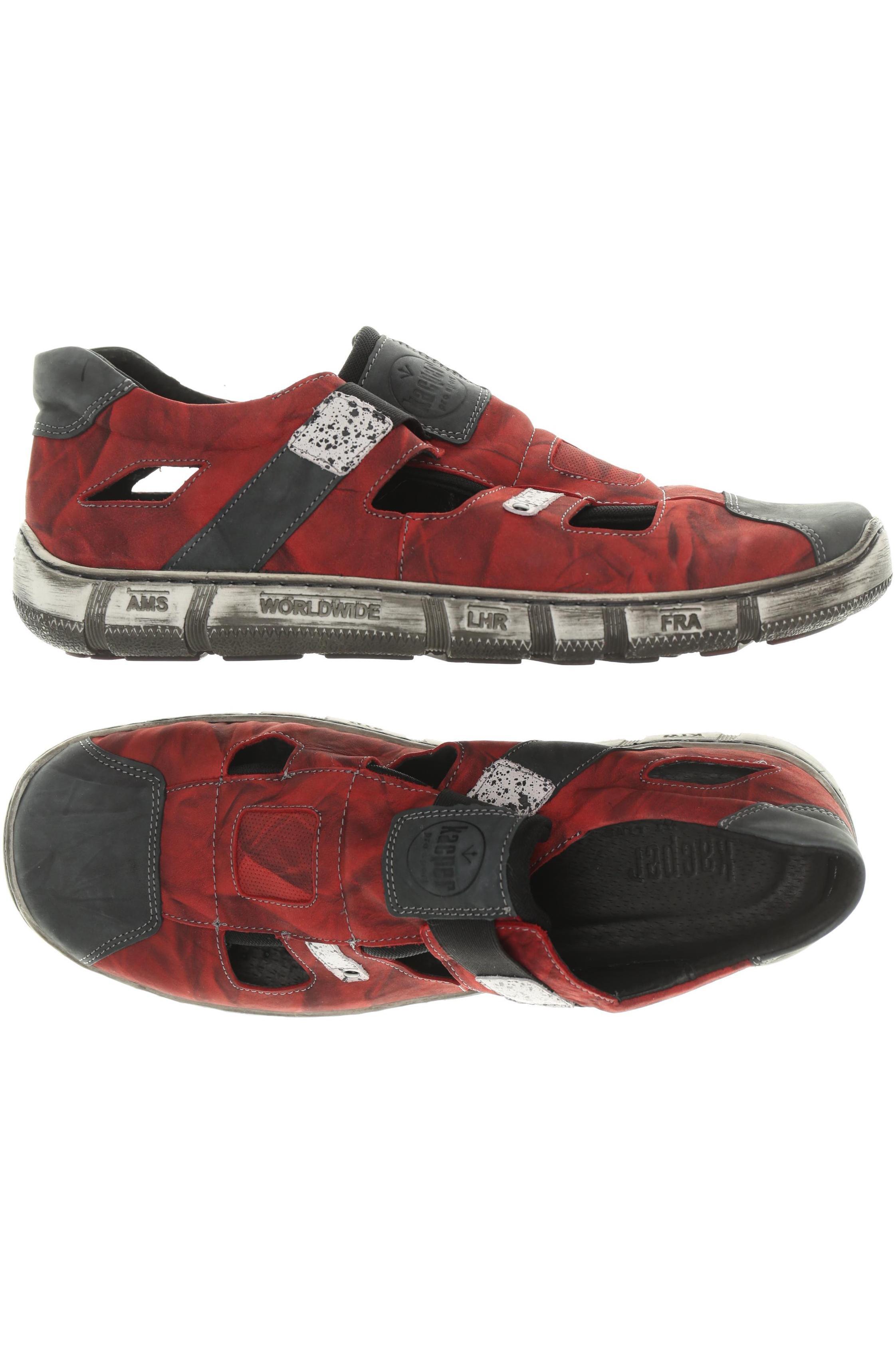Thumbnail - Kacper Herren Halbschuh, rot, Gr. 46