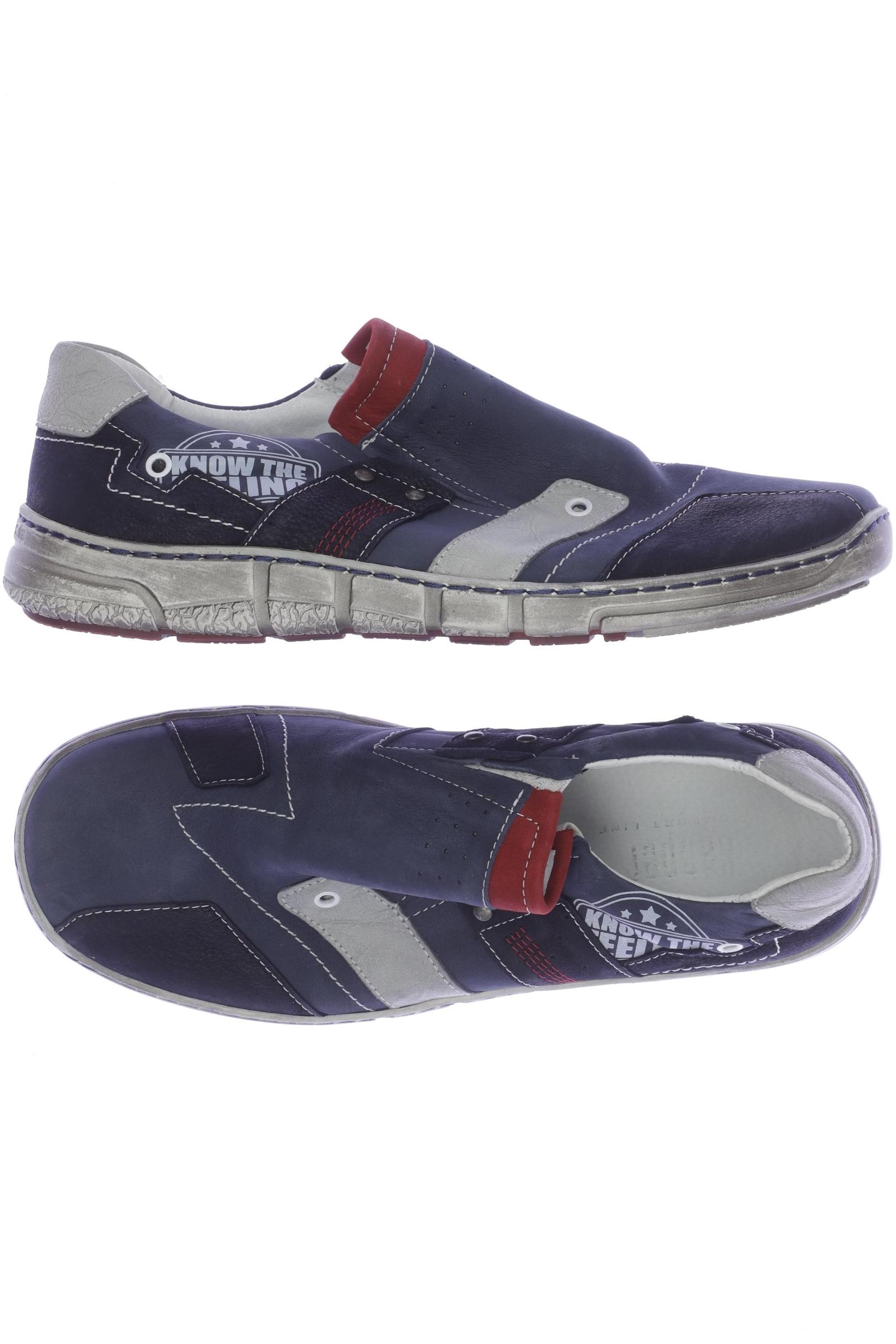 

Kacper Herren Halbschuh, blau, Gr. 44