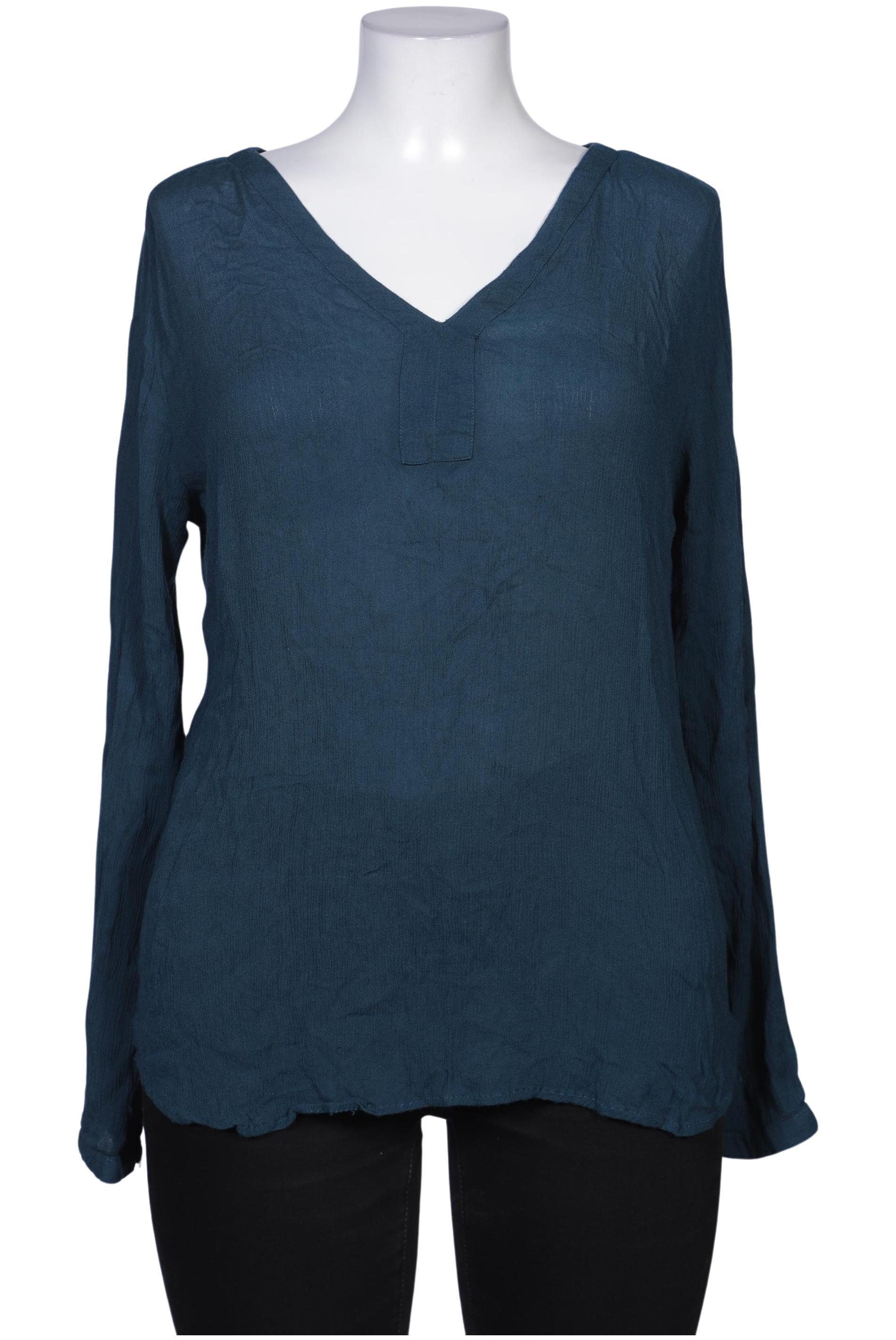 

Kaffe Damen Bluse, blau, Gr. 46