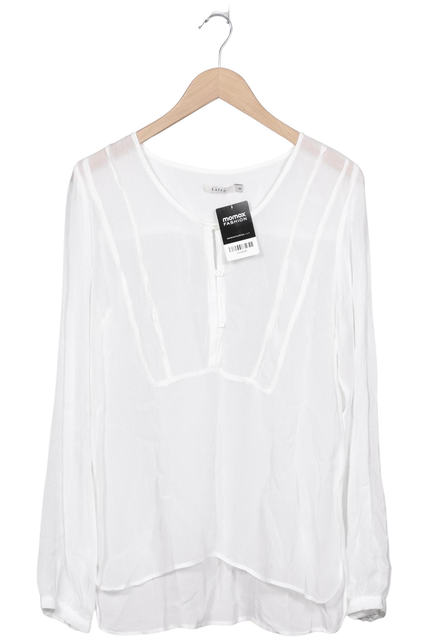 

Kaffe Damen Bluse, weiß, Gr. 36