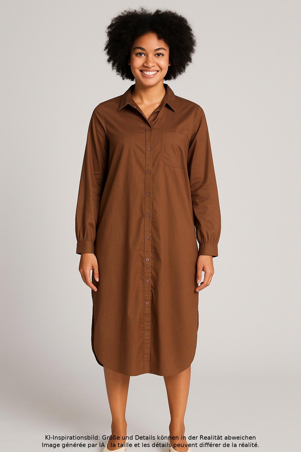 

Kaffe Damen Kleid, braun, Gr. 42