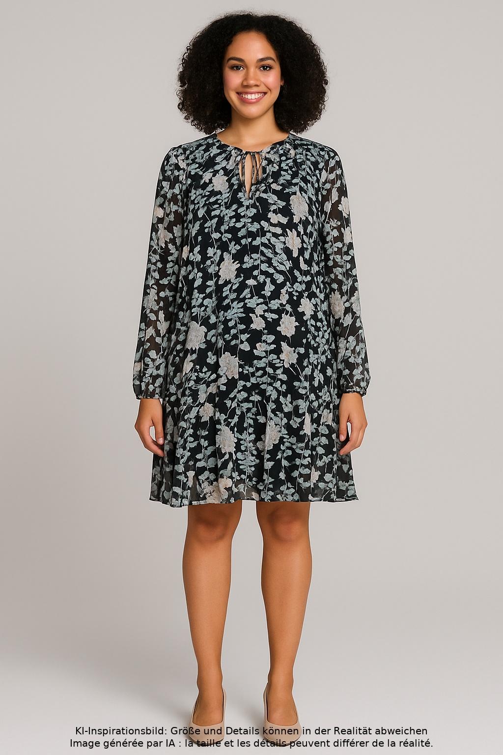 

Kaffe Damen Kleid, mehrfarbig, Gr. 40