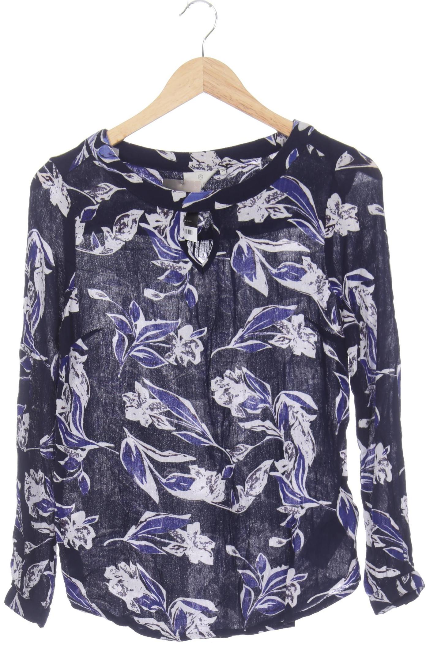 Thumbnail - Kaffe Damen Langarmshirt, blau, Gr. 34