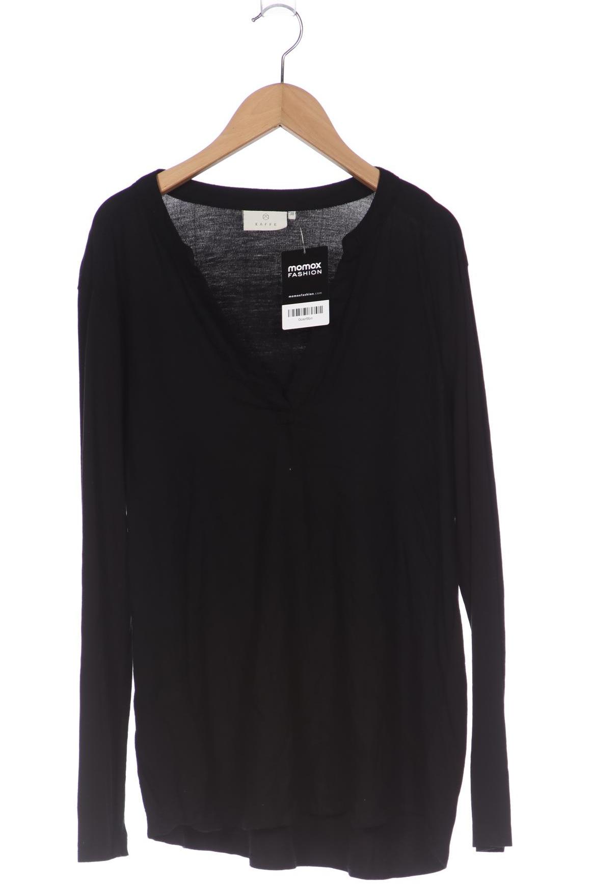 

Kaffe Damen Langarmshirt, schwarz