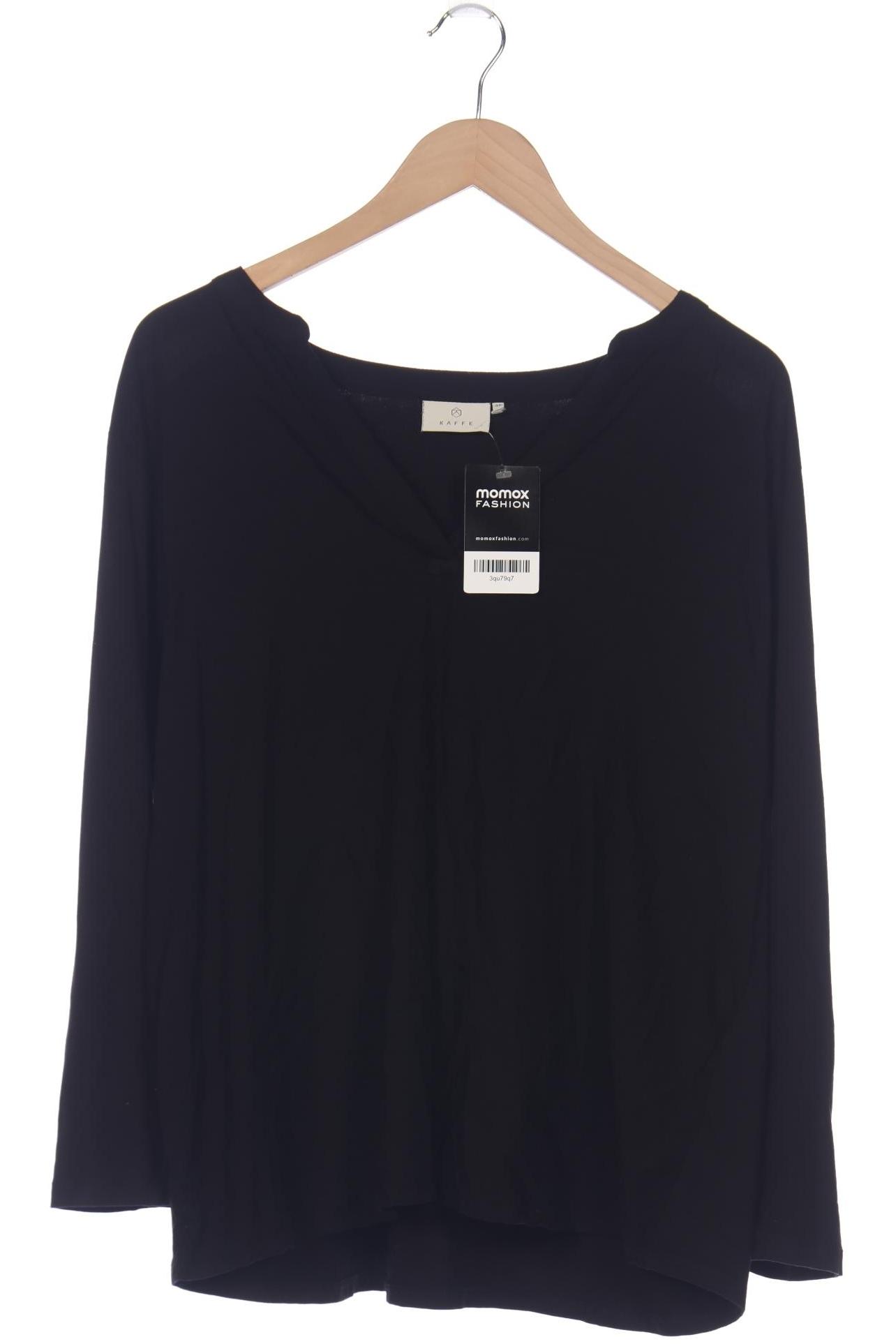 

Kaffe Damen Langarmshirt, schwarz, Gr. 46