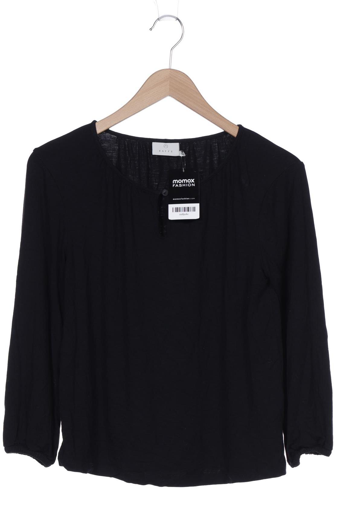 

Kaffe Damen Langarmshirt, schwarz, Gr. 34