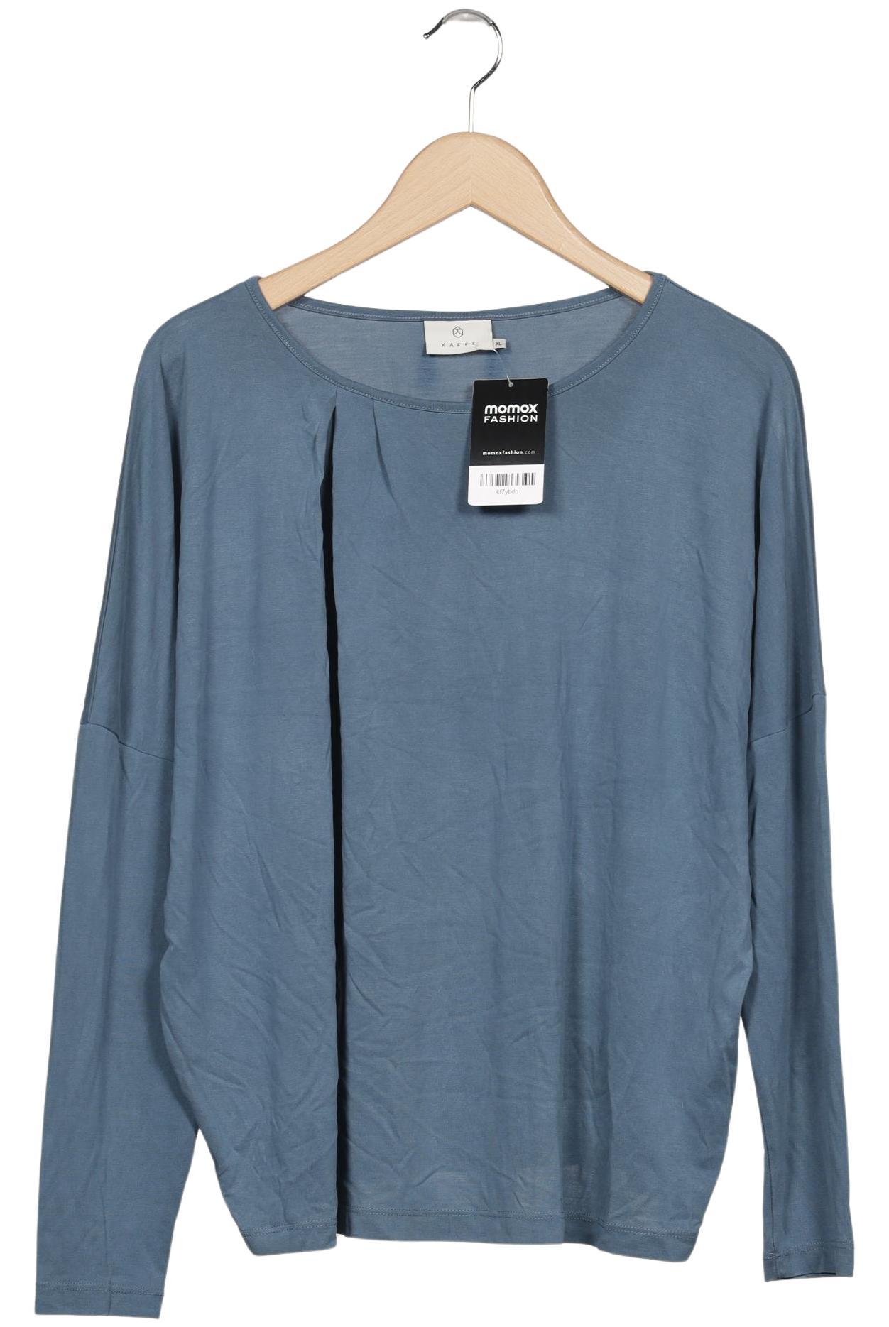 

Kaffe Damen Langarmshirt, blau, Gr. 44