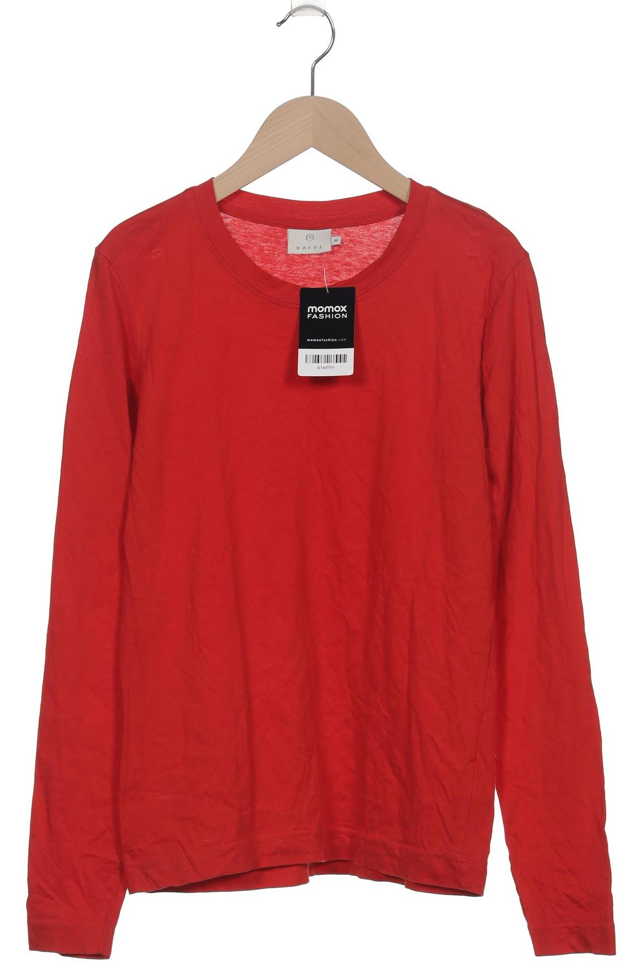 

Kaffe Damen Langarmshirt, rot, Gr. 38