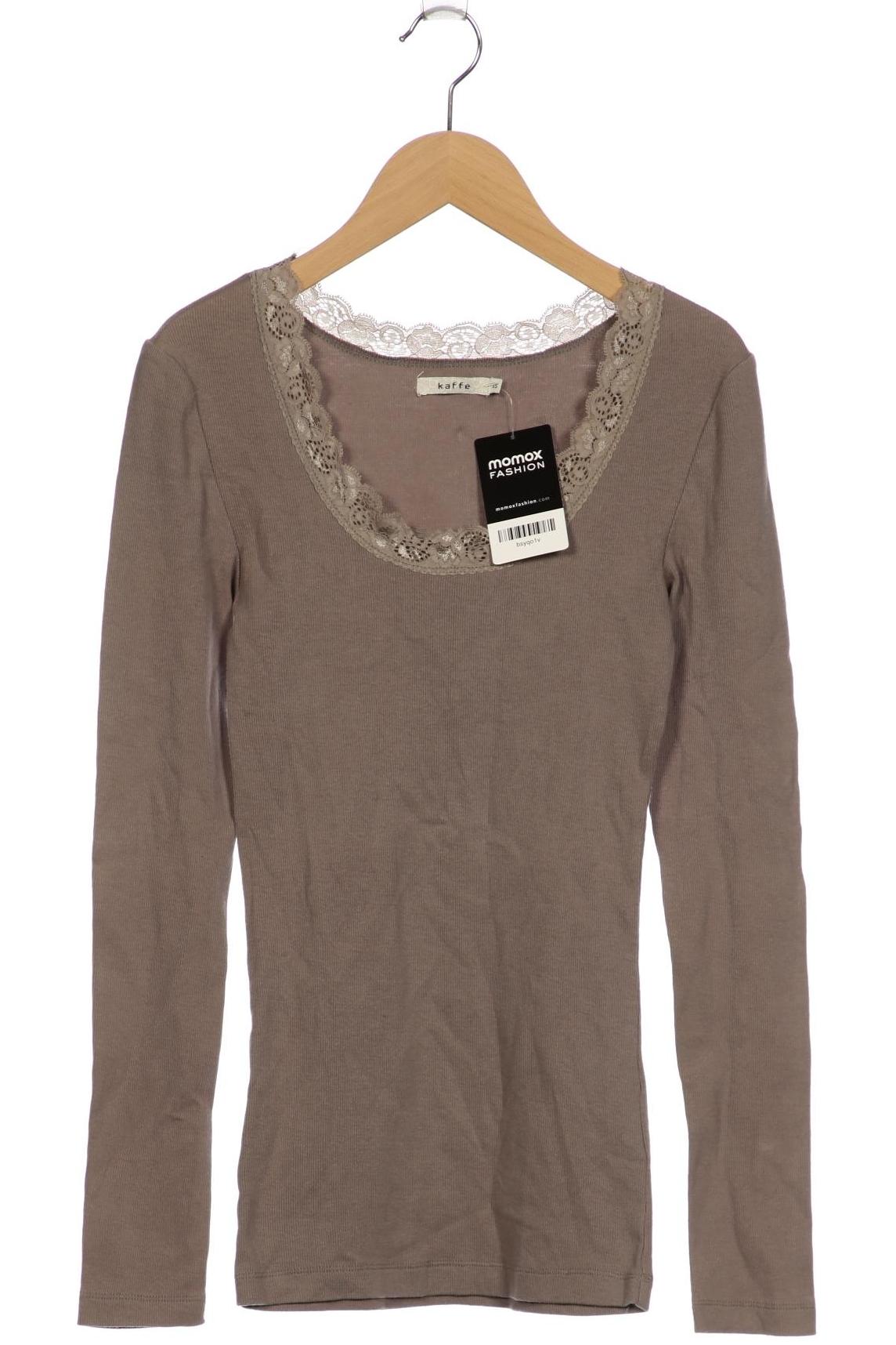 

Kaffe Damen Langarmshirt, grau, Gr. 34