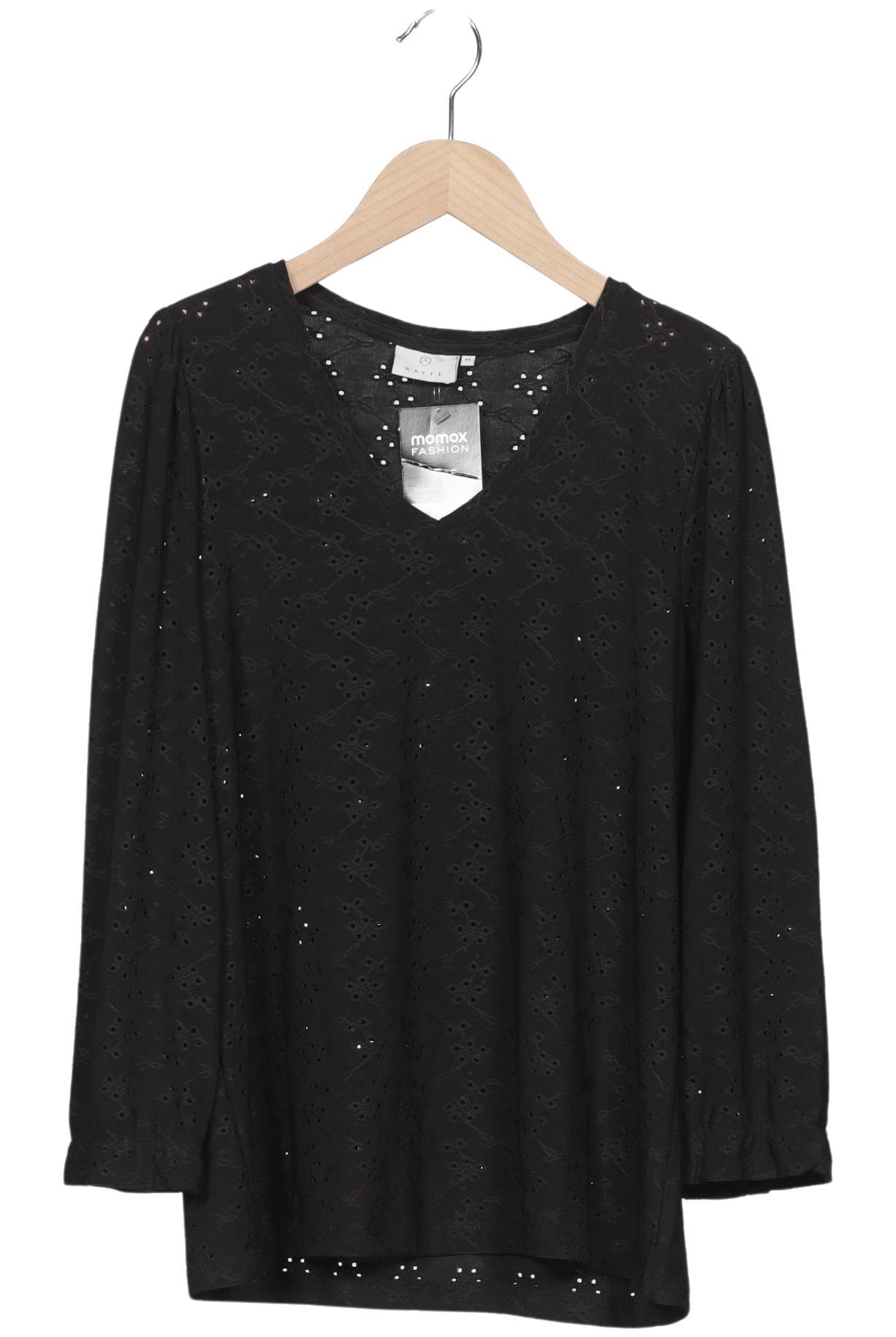 

Kaffe Damen Langarmshirt, schwarz, Gr. 38