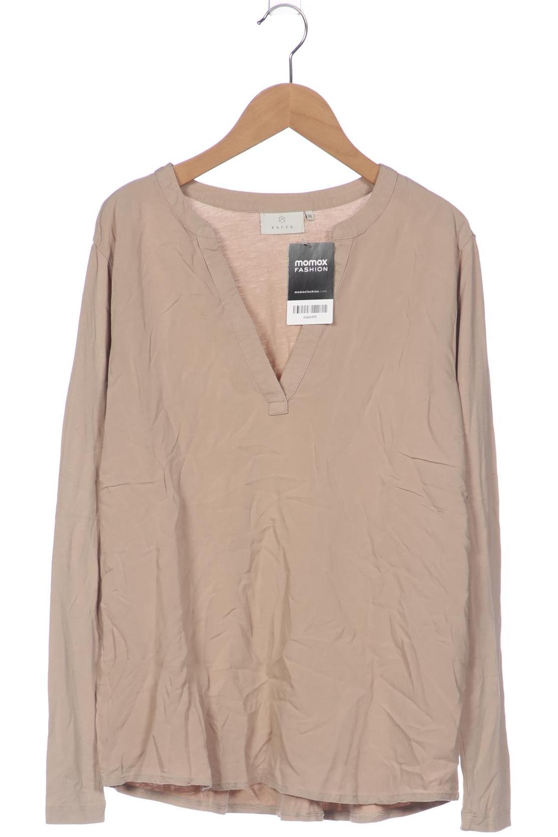 

Kaffe Damen Langarmshirt, beige, Gr. 38