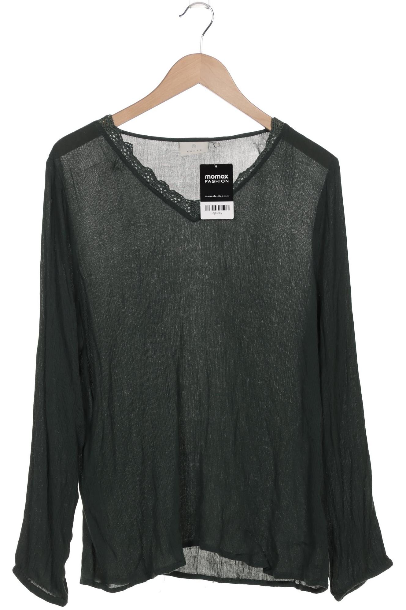 

Kaffe Damen Langarmshirt, grün, Gr. 44