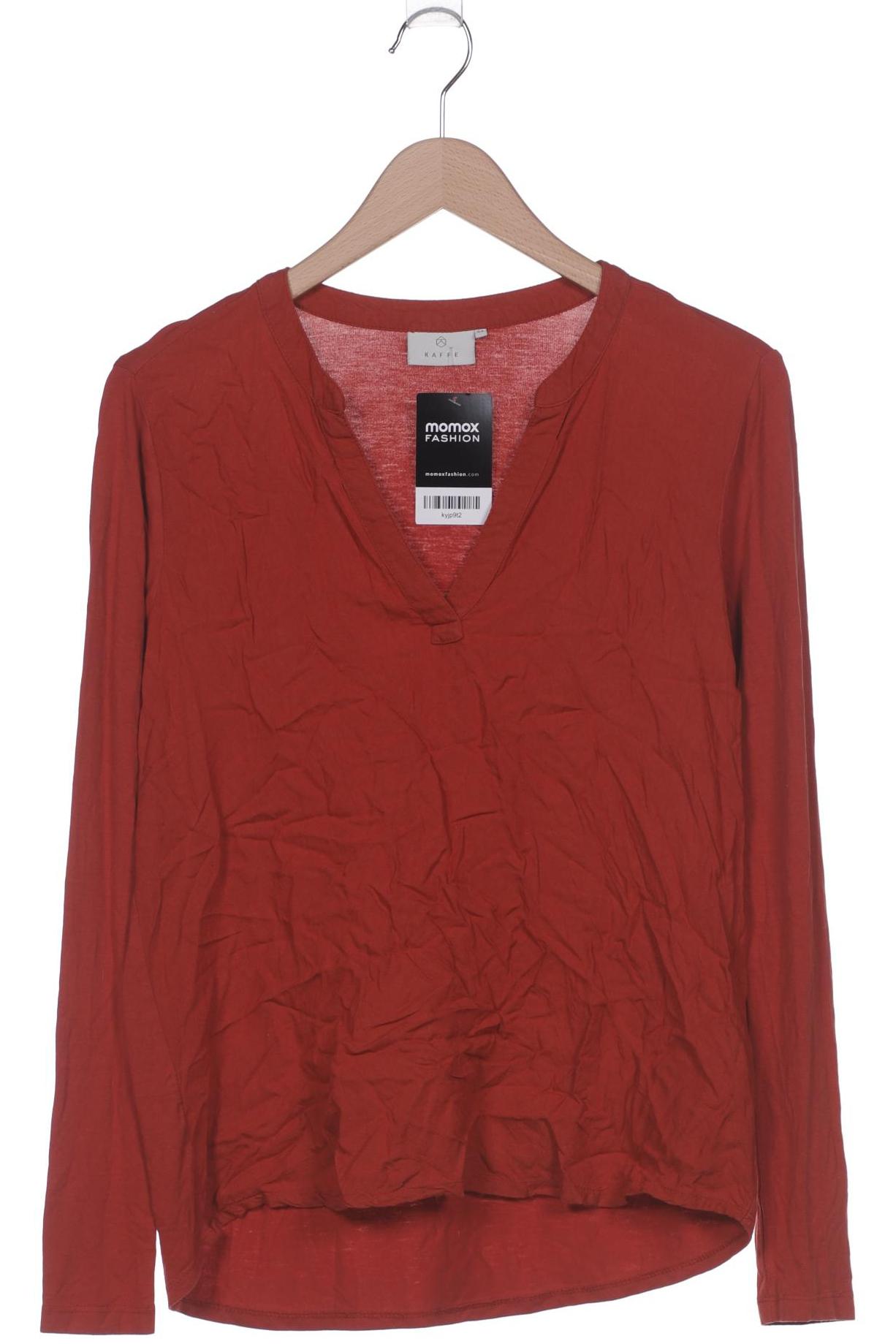 

Kaffe Damen Langarmshirt, rot, Gr. 34