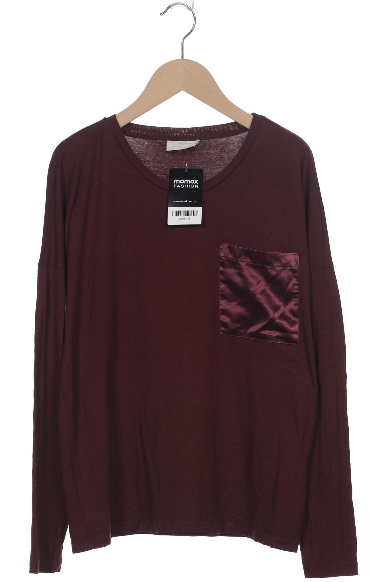 

Kaffe Damen Langarmshirt, bordeaux, Gr. 36