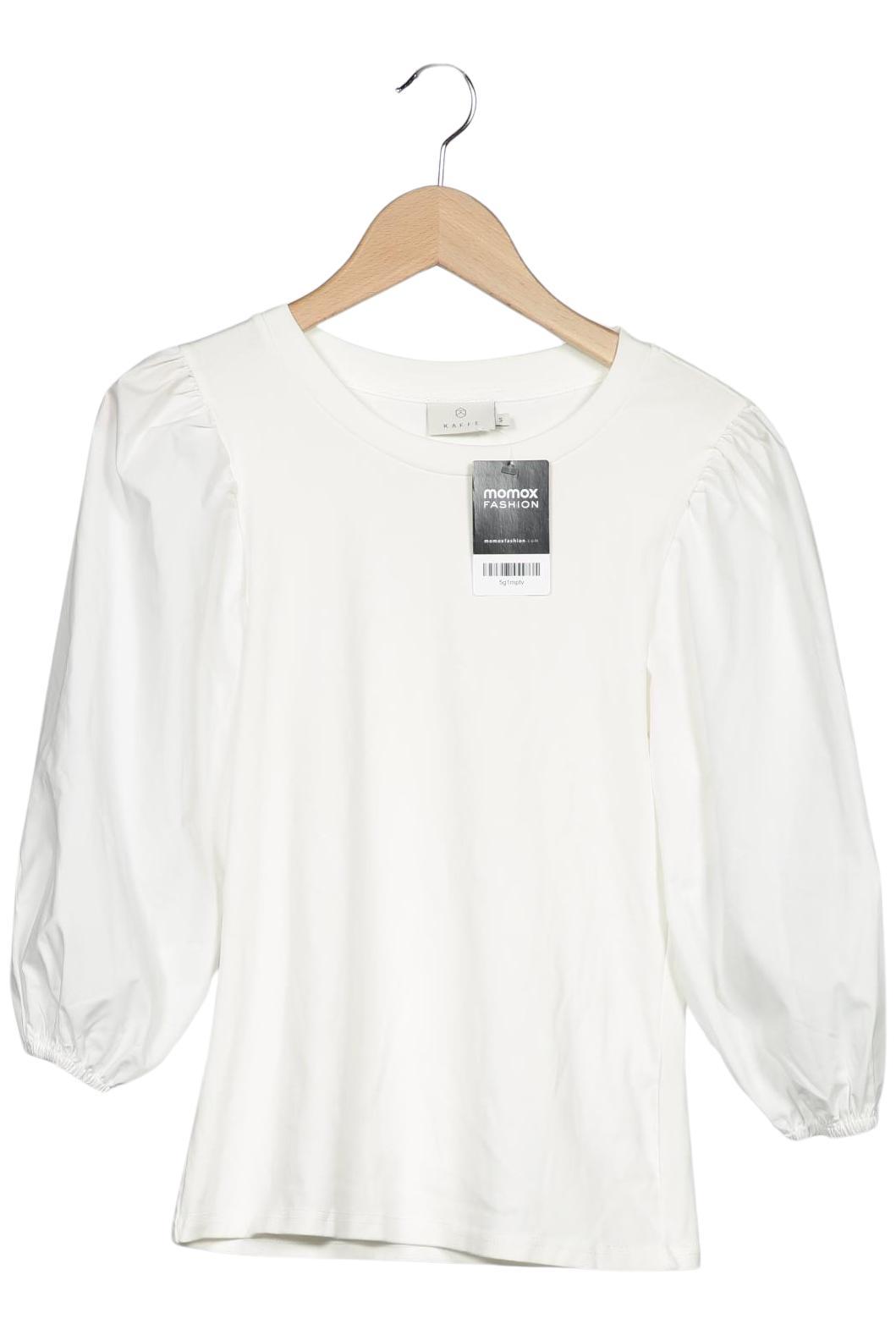 

Kaffe Damen Langarmshirt, weiß, Gr. 36